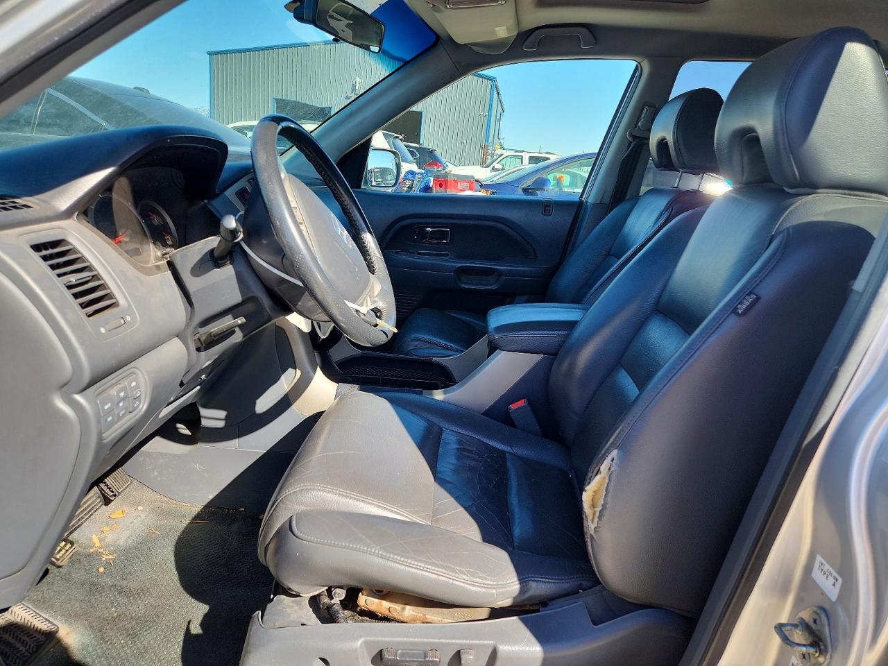 2007 Honda Pilot Exl Silver vin: 2HKYF18597H520363