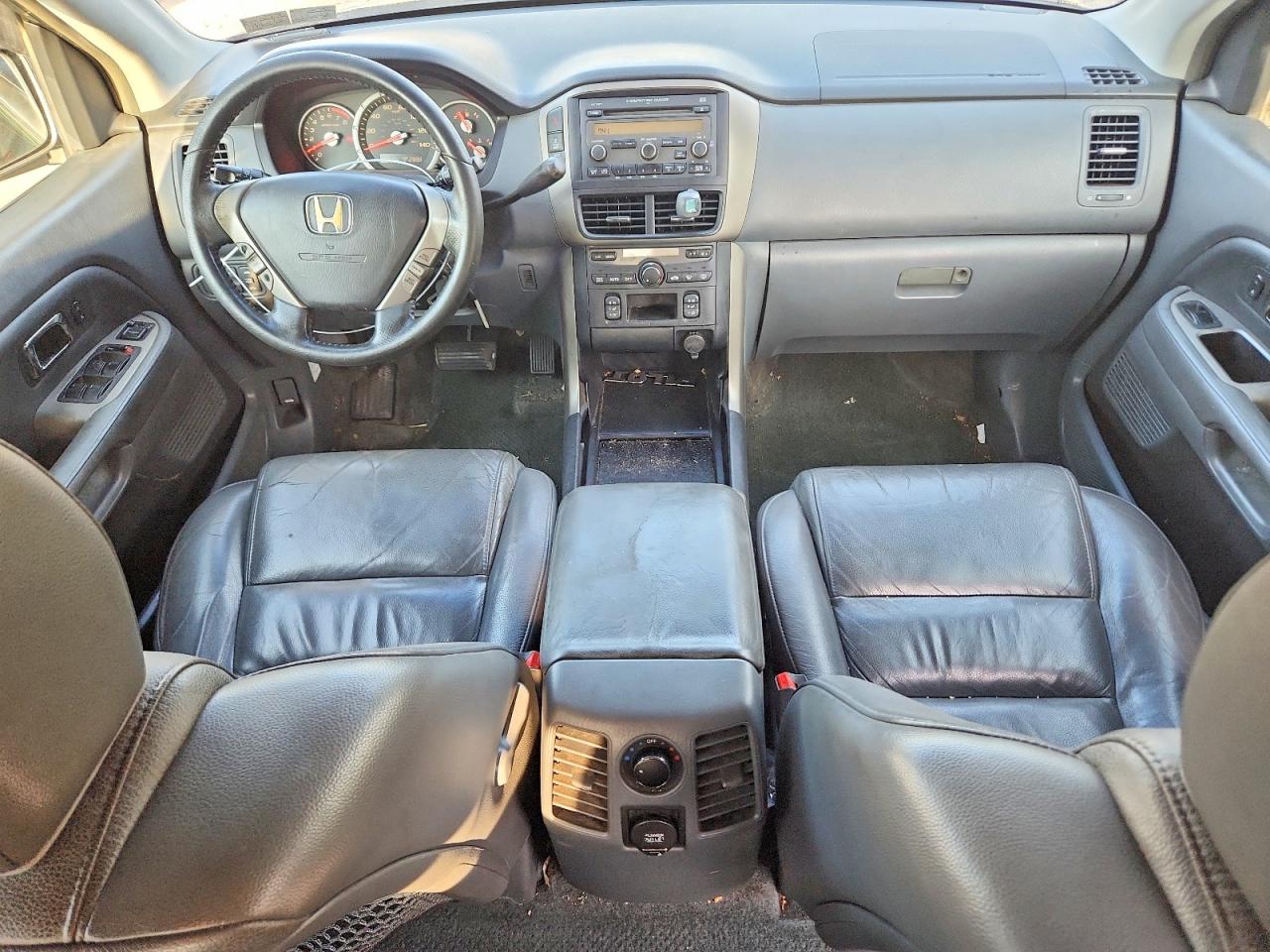 2007 Honda Pilot Exl Silver vin: 2HKYF18597H534344
