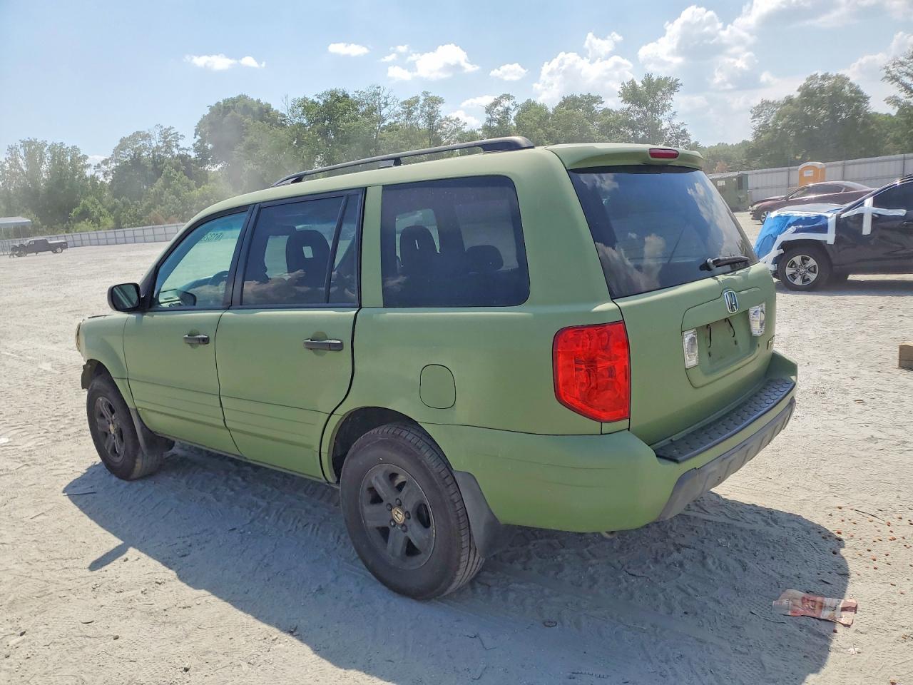 2003 Honda Pilot Exl Green vin: 2HKYF185X3H539675