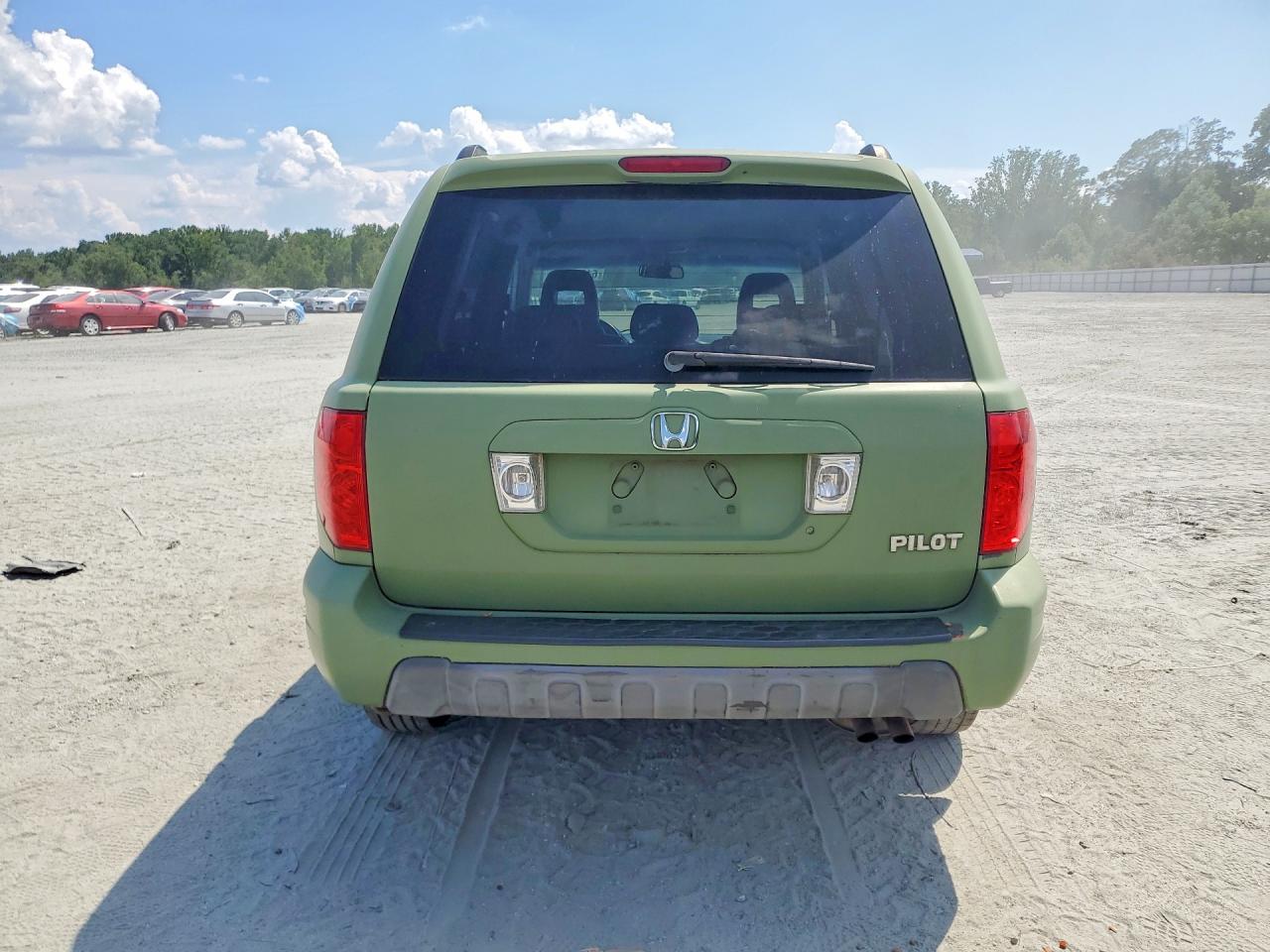 2003 Honda Pilot Exl Green vin: 2HKYF185X3H539675