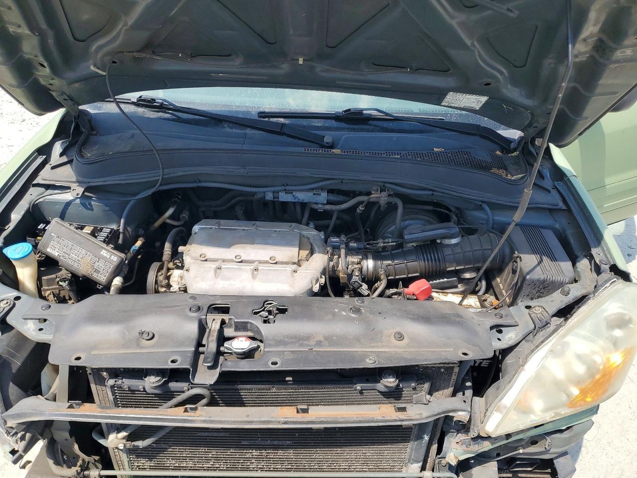 2003 Honda Pilot Exl Green vin: 2HKYF185X3H539675