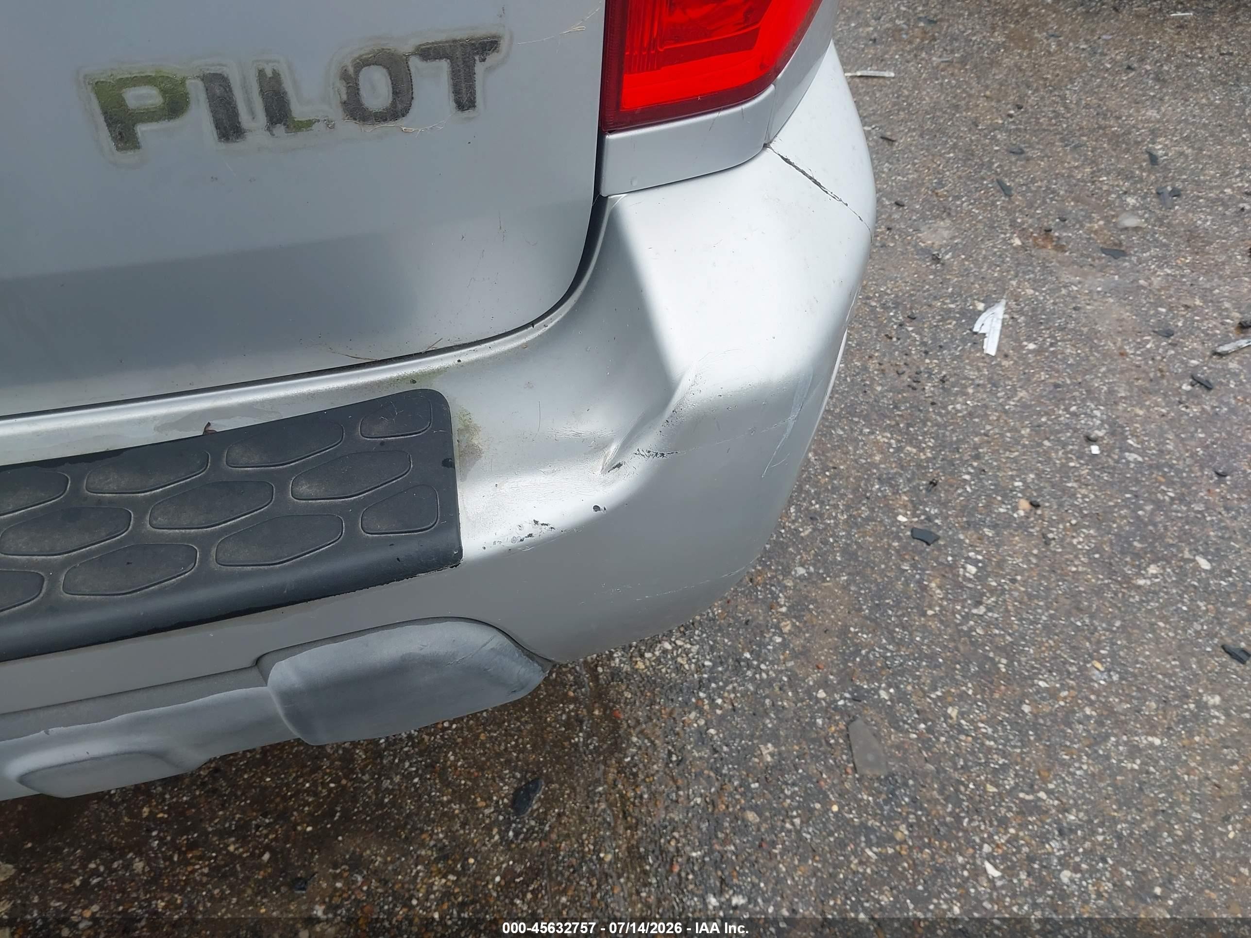 2003 Honda Pilot Ex-l Серебряный vin: 2HKYF185X3H574006