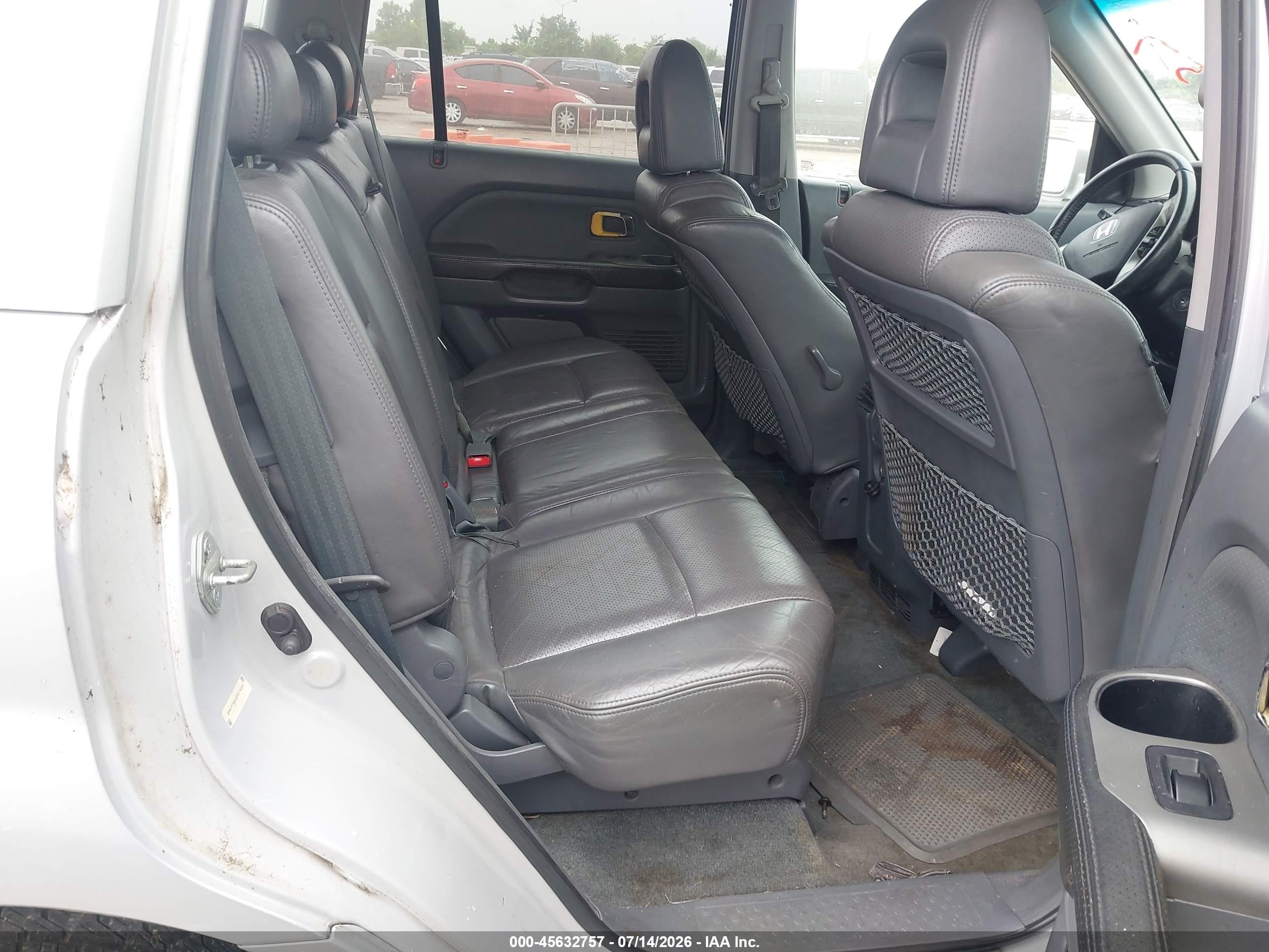 2003 Honda Pilot Ex-l Серебряный vin: 2HKYF185X3H574006