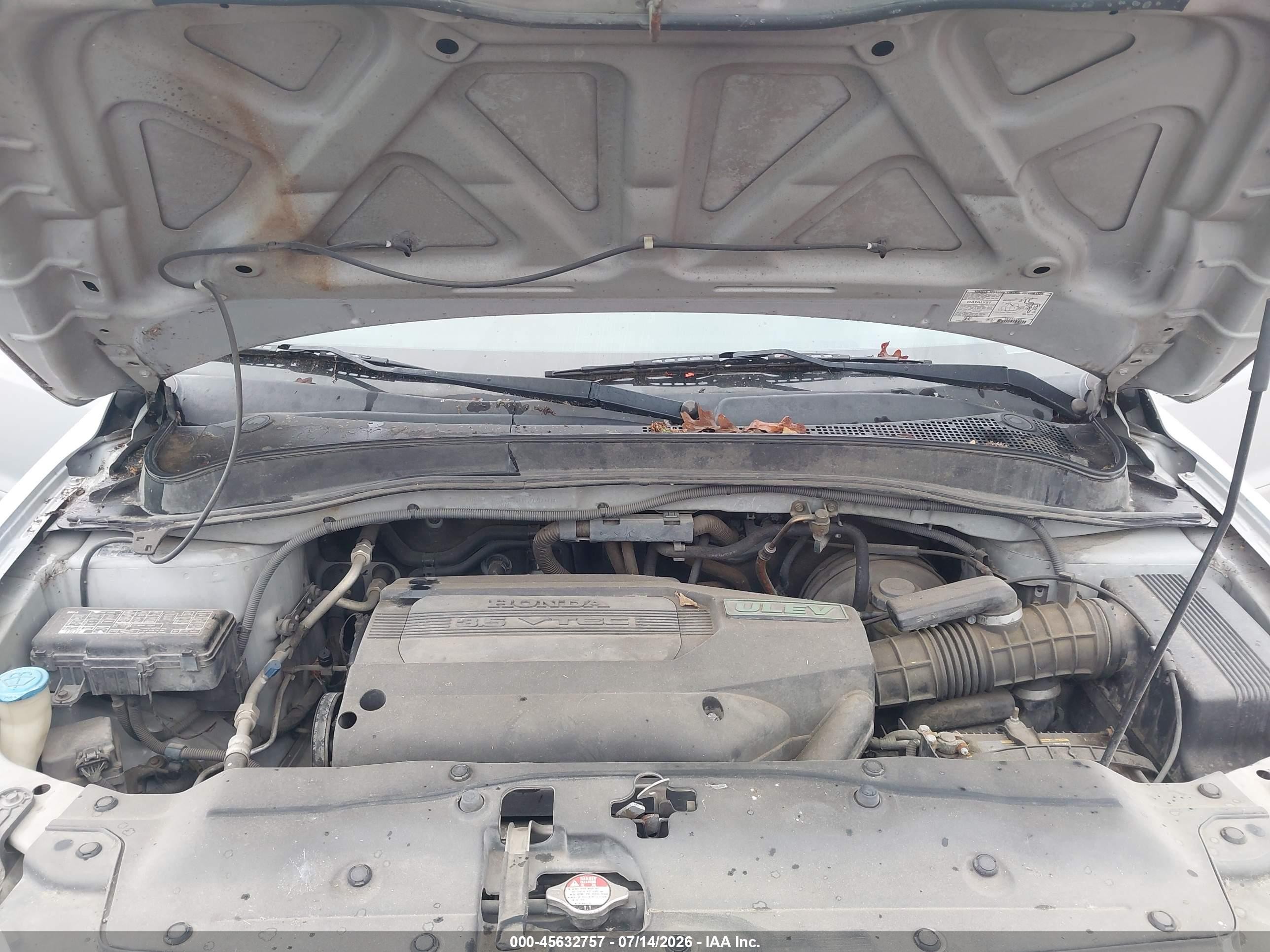 2003 Honda Pilot Ex-l Серебряный vin: 2HKYF185X3H574006
