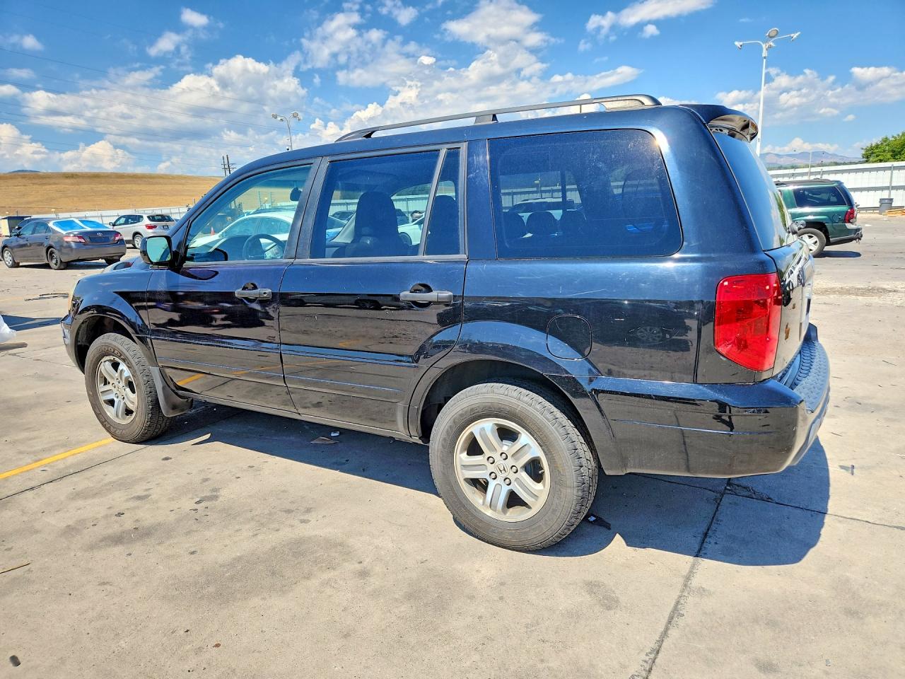 2004 Honda Pilot Exl Black vin: 2HKYF185X4H581670