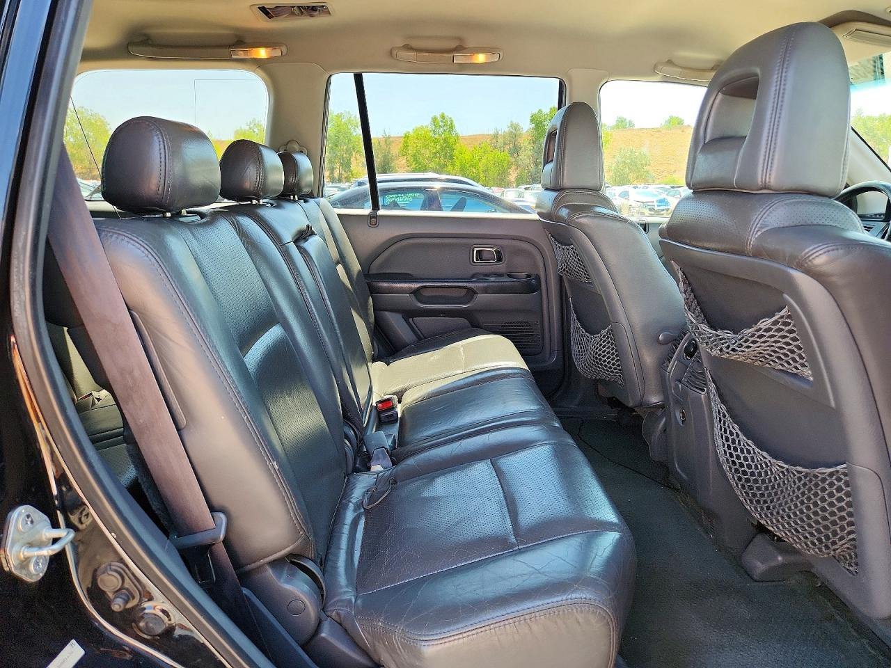 2004 Honda Pilot Exl Black vin: 2HKYF185X4H581670