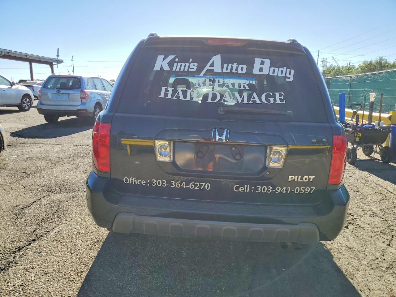 2005 Honda Pilot Exl Черный vin: 2HKYF185X5H512821