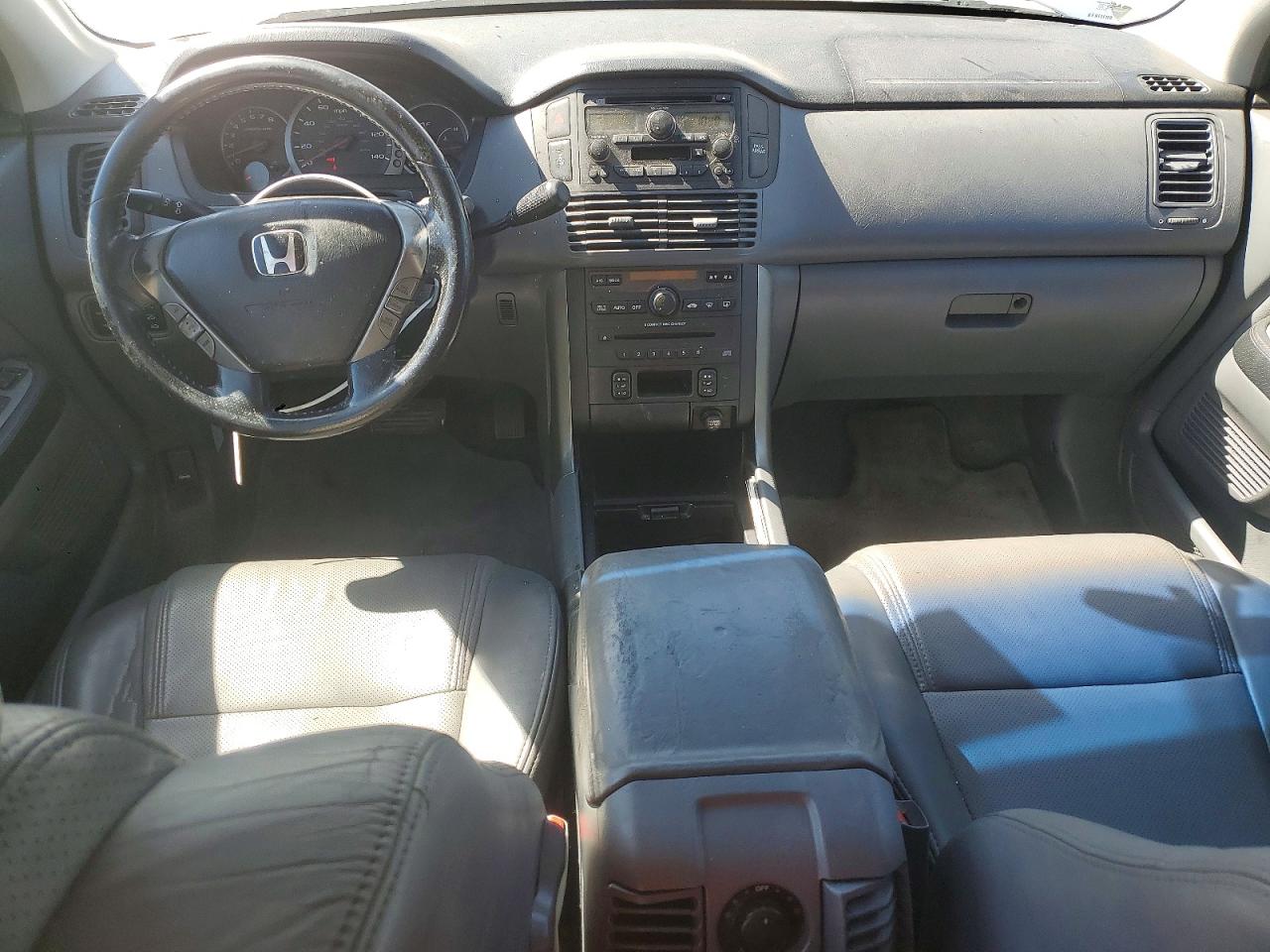 2005 Honda Pilot Exl Silver vin: 2HKYF185X5H551618