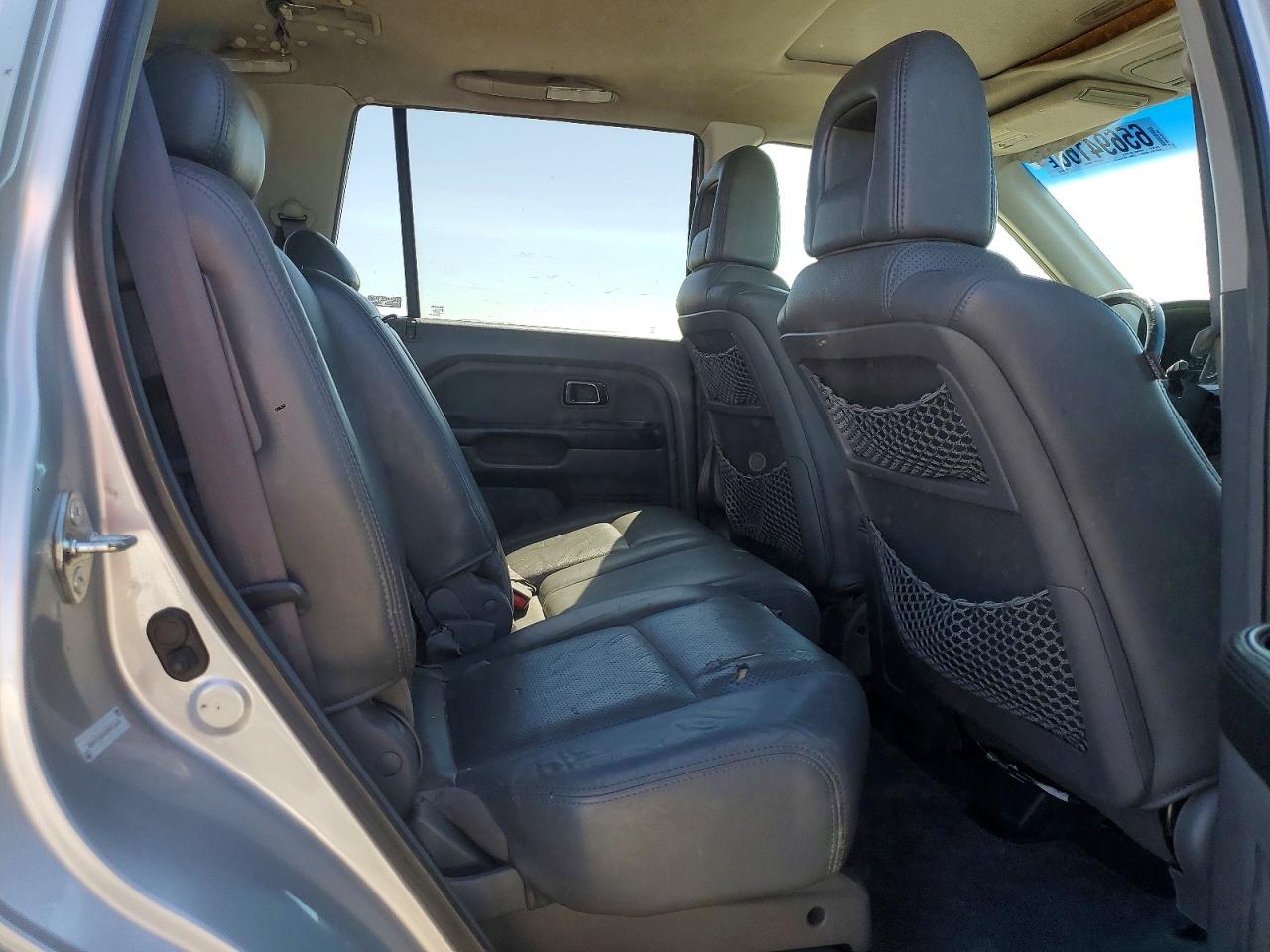 2005 Honda Pilot Exl Silver vin: 2HKYF185X5H551618