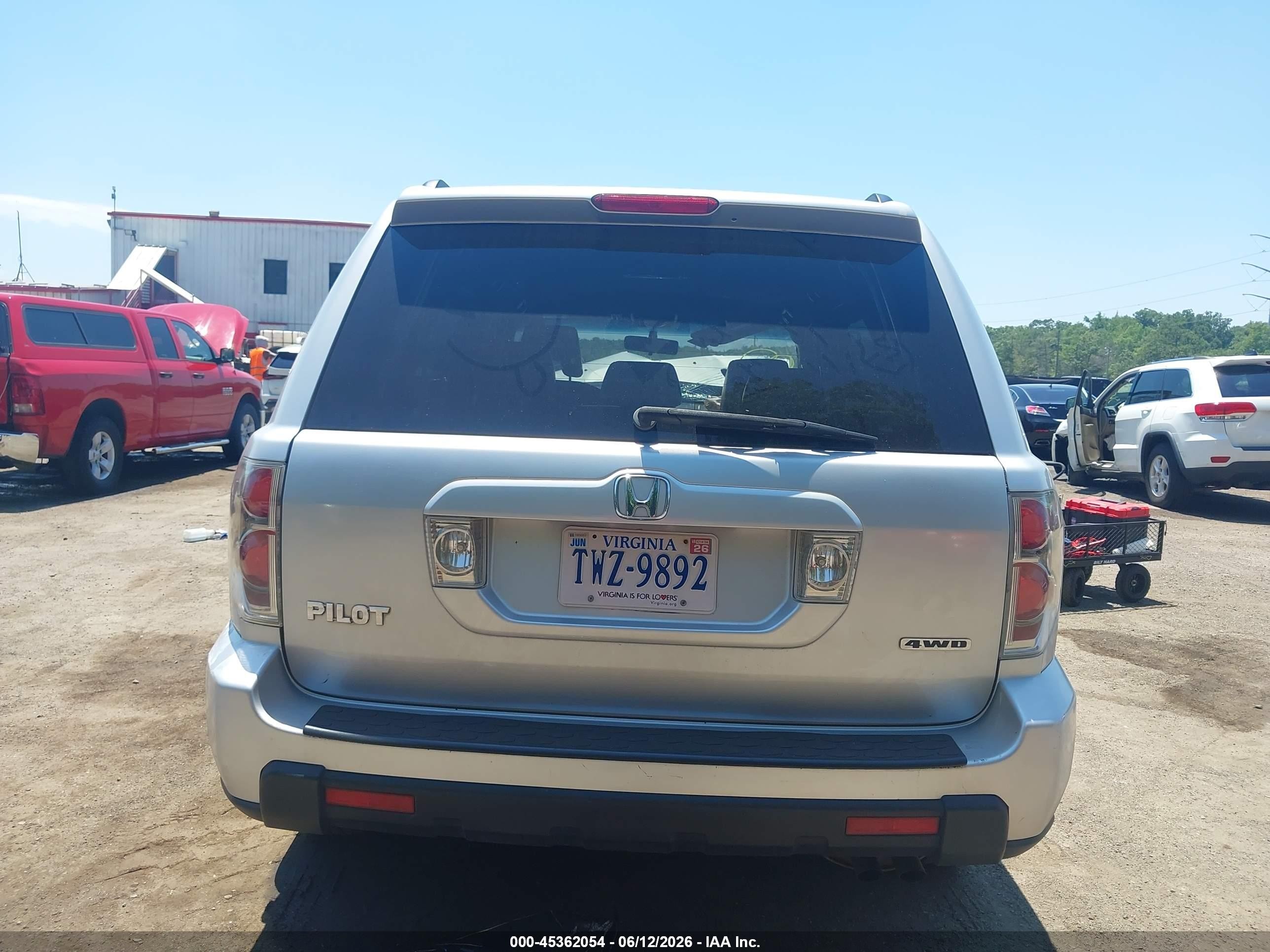 2007 Honda Pilot Ex-l Серебряный vin: 2HKYF185X7H523398