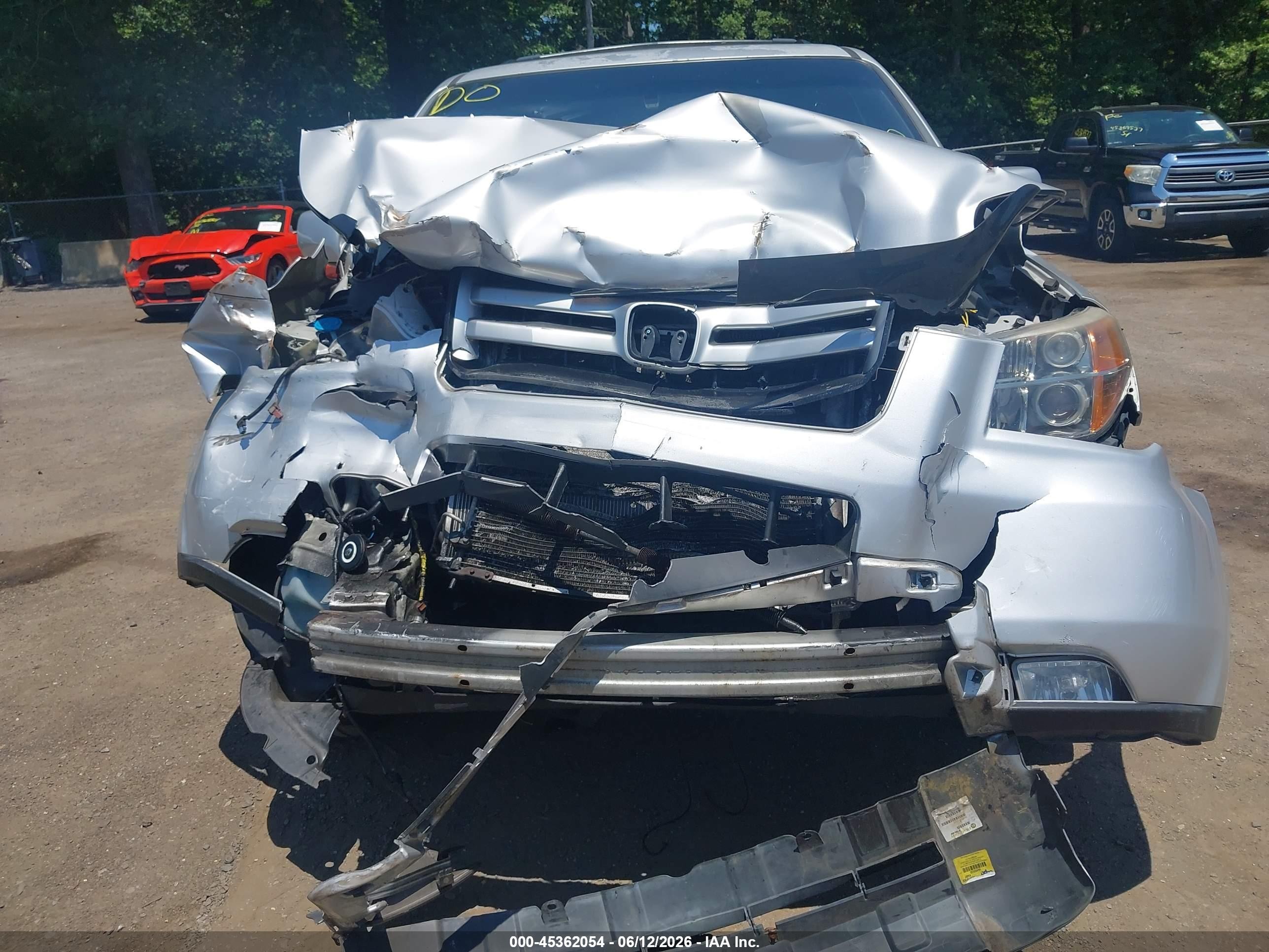 2007 Honda Pilot Ex-l Серебряный vin: 2HKYF185X7H523398