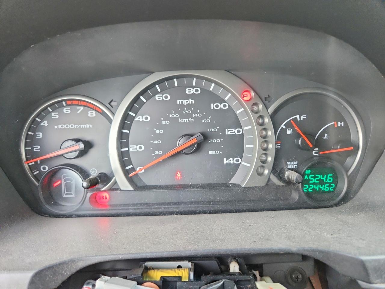 2003 Honda Pilot Exl Black vin: 2HKYF18603H533764