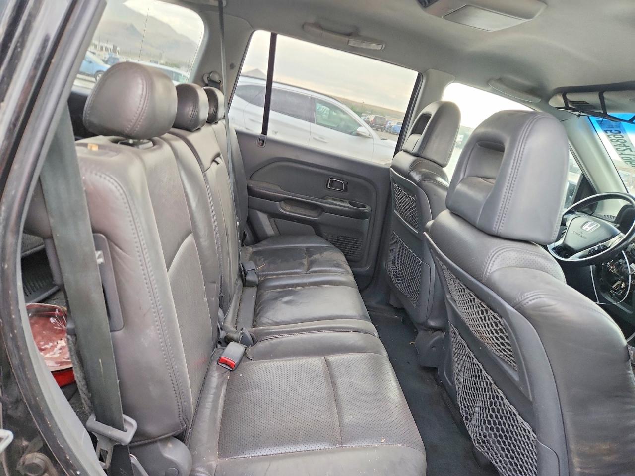 2003 Honda Pilot Exl Black vin: 2HKYF18603H533764