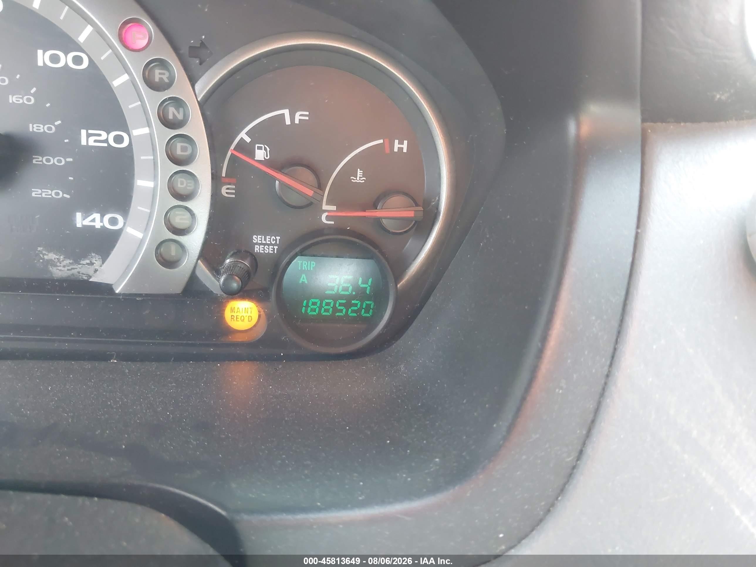 2003 Honda Pilot Ex-l Красный vin: 2HKYF18603H606910