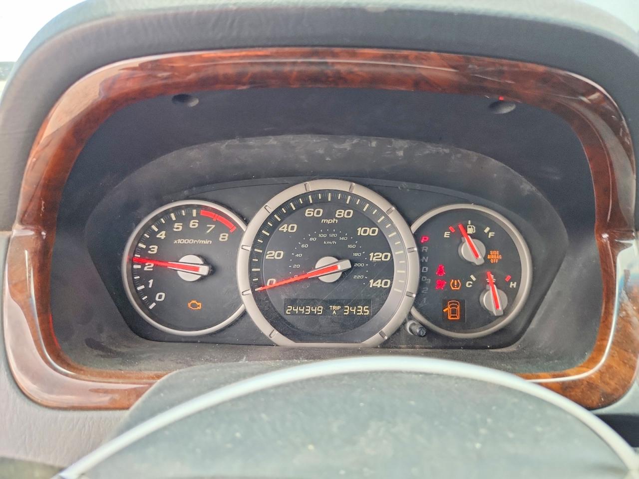 2006 Honda Pilot Ex Синий vin: 2HKYF18606H505824