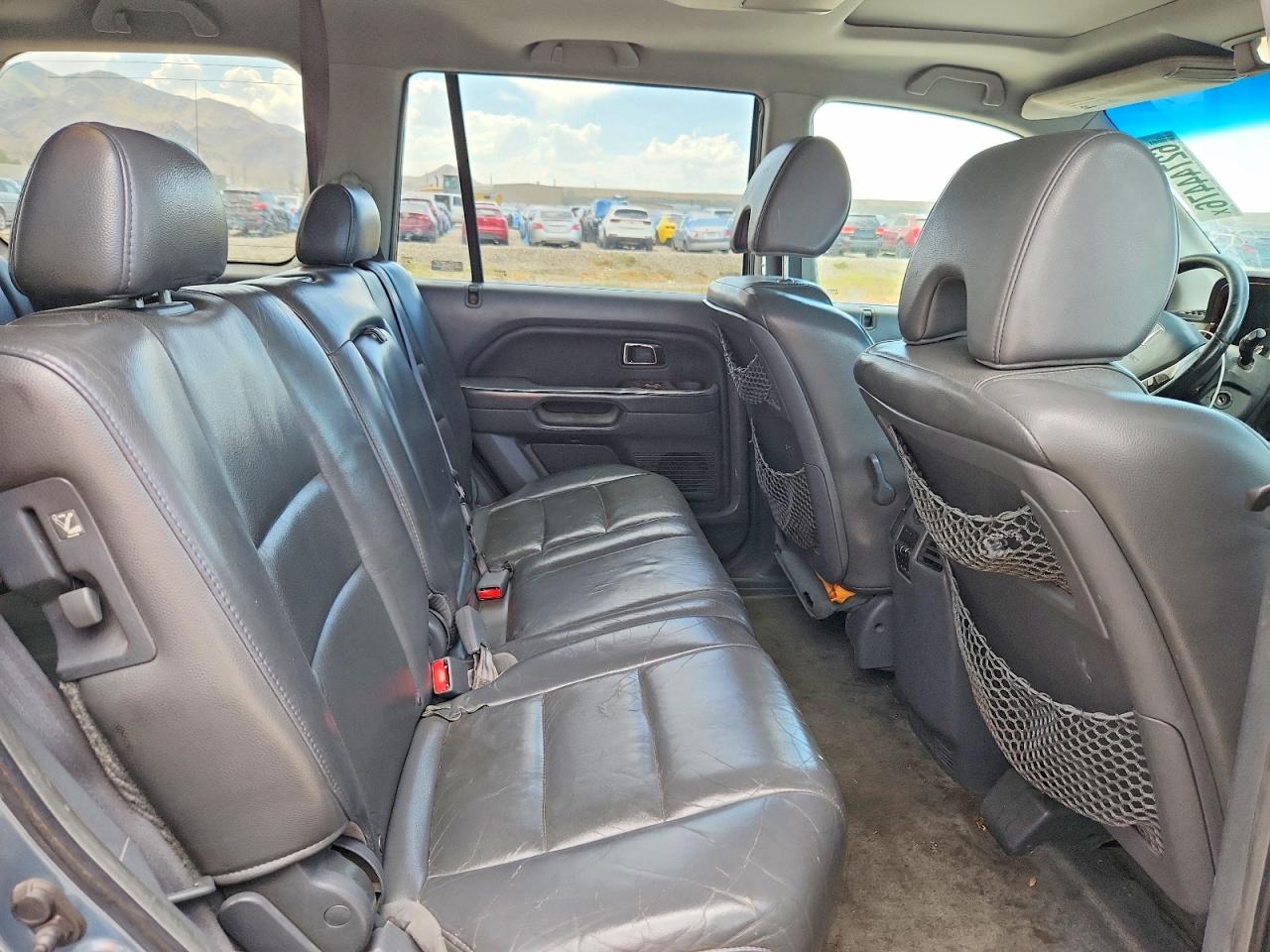 2006 Honda Pilot Ex Синий vin: 2HKYF18606H505824