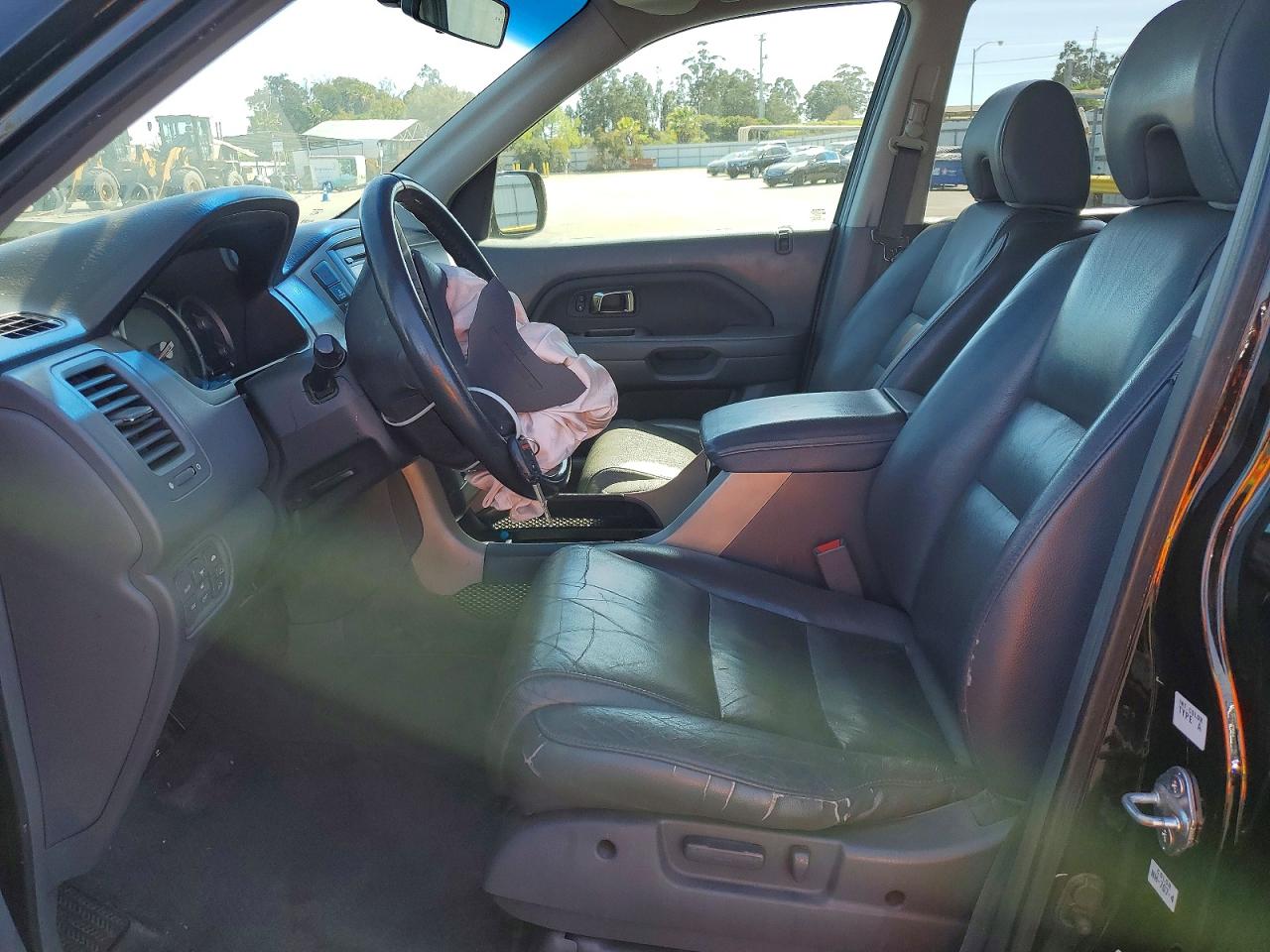 2007 Honda Pilot Exl Черный vin: 2HKYF18607H512791