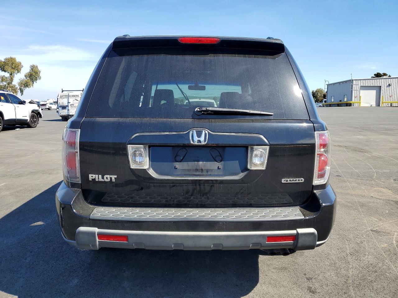 2007 Honda Pilot Exl Черный vin: 2HKYF18607H512791