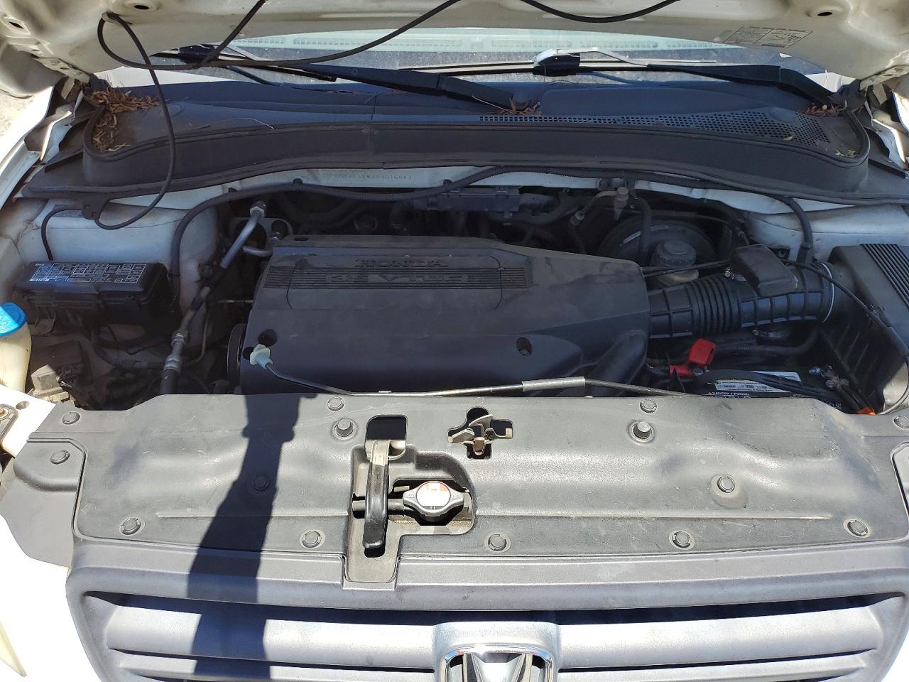 2004 Honda Pilot Exl White vin: 2HKYF18614H615441