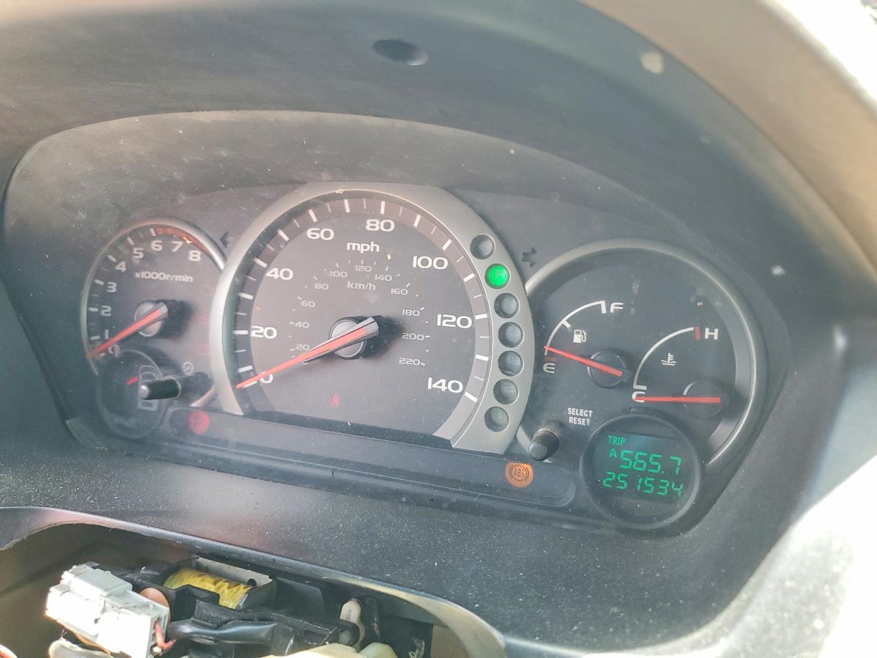 2004 Honda Pilot Exl Beige vin: 2HKYF18614H618453