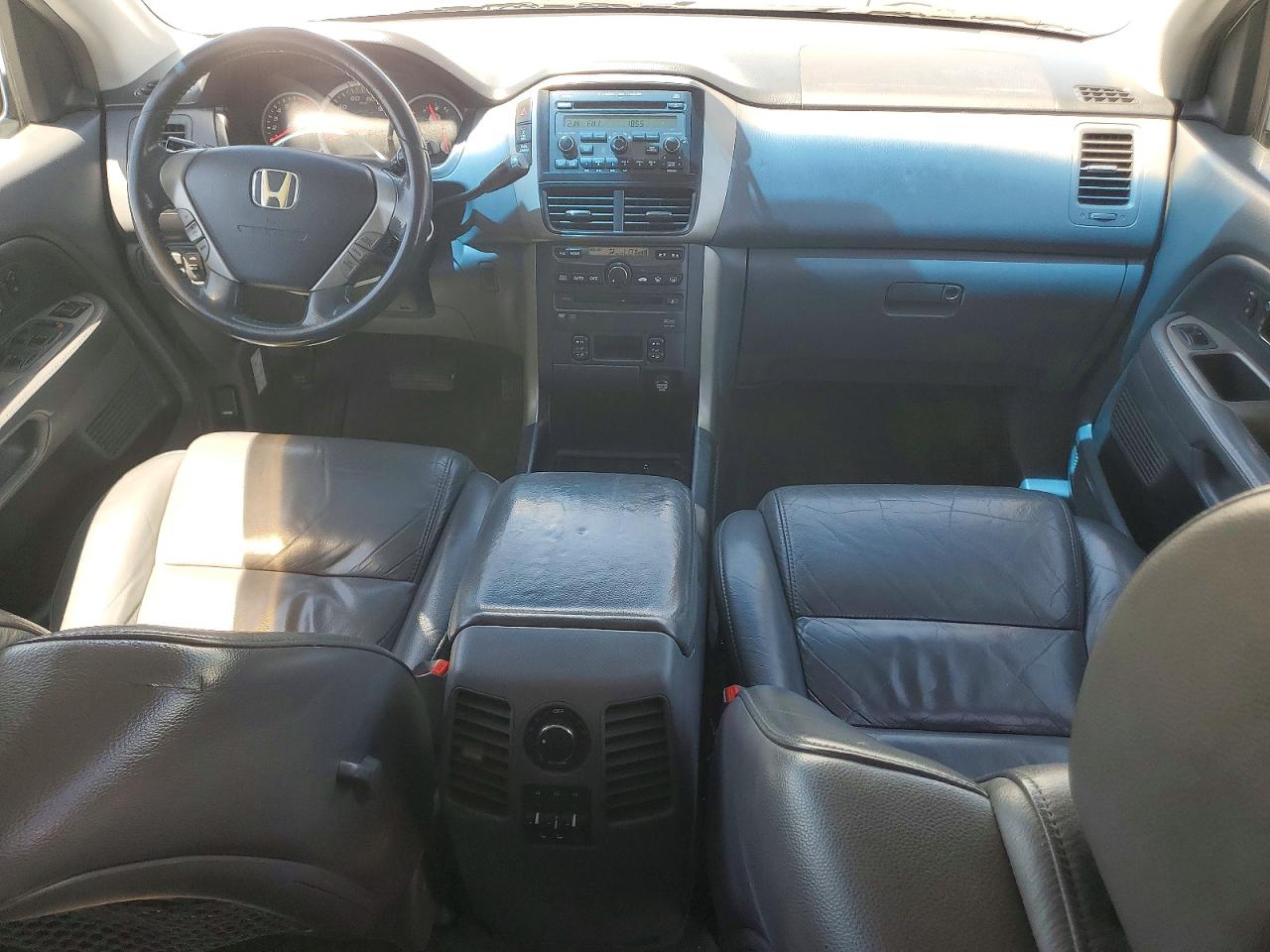 2006 Honda Pilot Ex Silver vin: 2HKYF18616H505993
