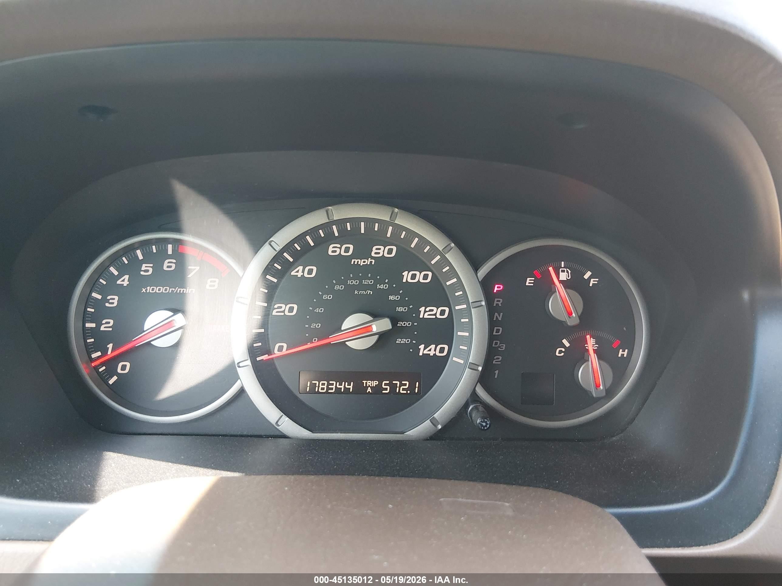 2007 Honda Pilot Ex-l Tan vin: 2HKYF18617H524061