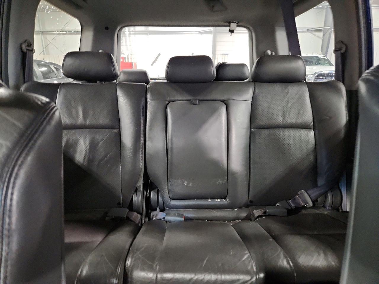 2004 Honda Pilot Exl Blue vin: 2HKYF18624H567464