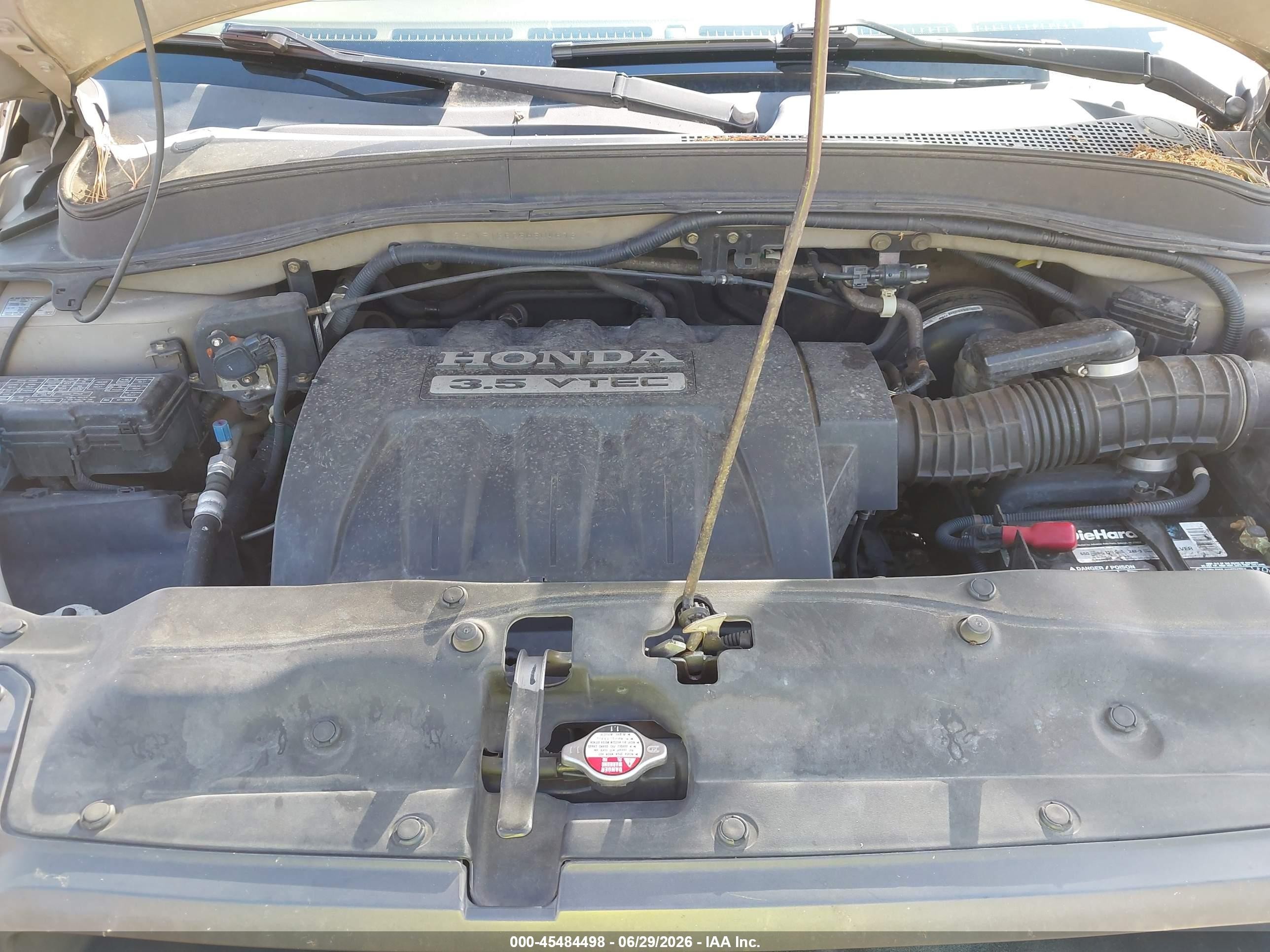2005 Honda Pilot Ex-l Gold vin: 2HKYF18625H504673