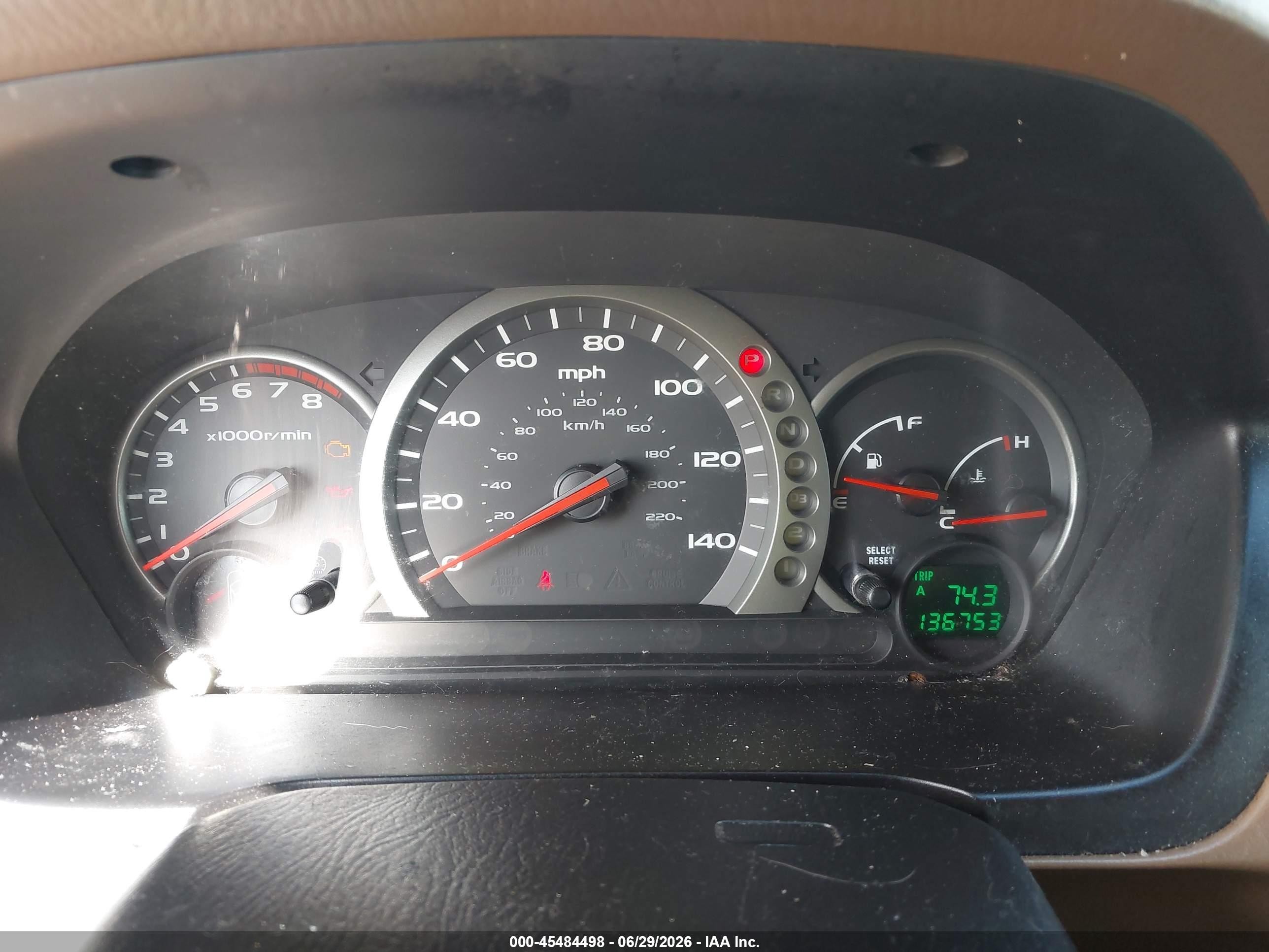 2005 Honda Pilot Ex-l Gold vin: 2HKYF18625H504673