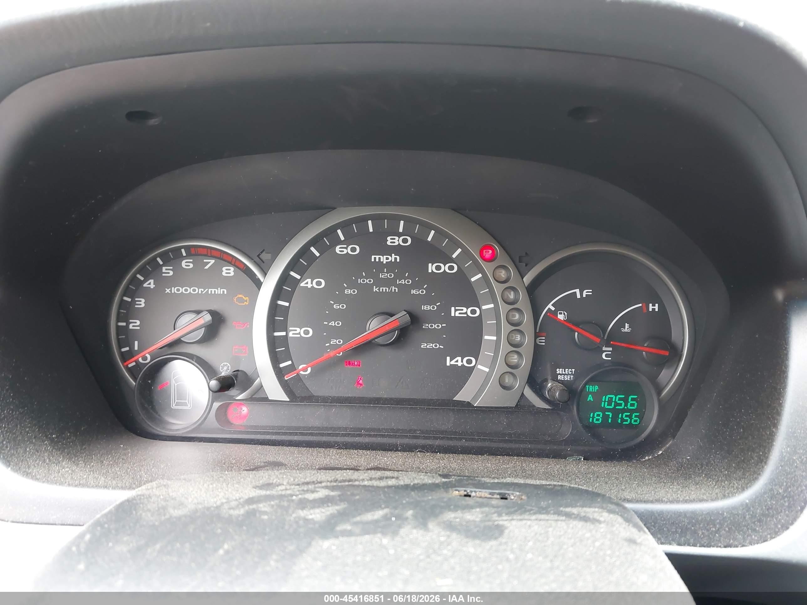 2005 Honda Pilot Ex-l Gray vin: 2HKYF18625H532277
