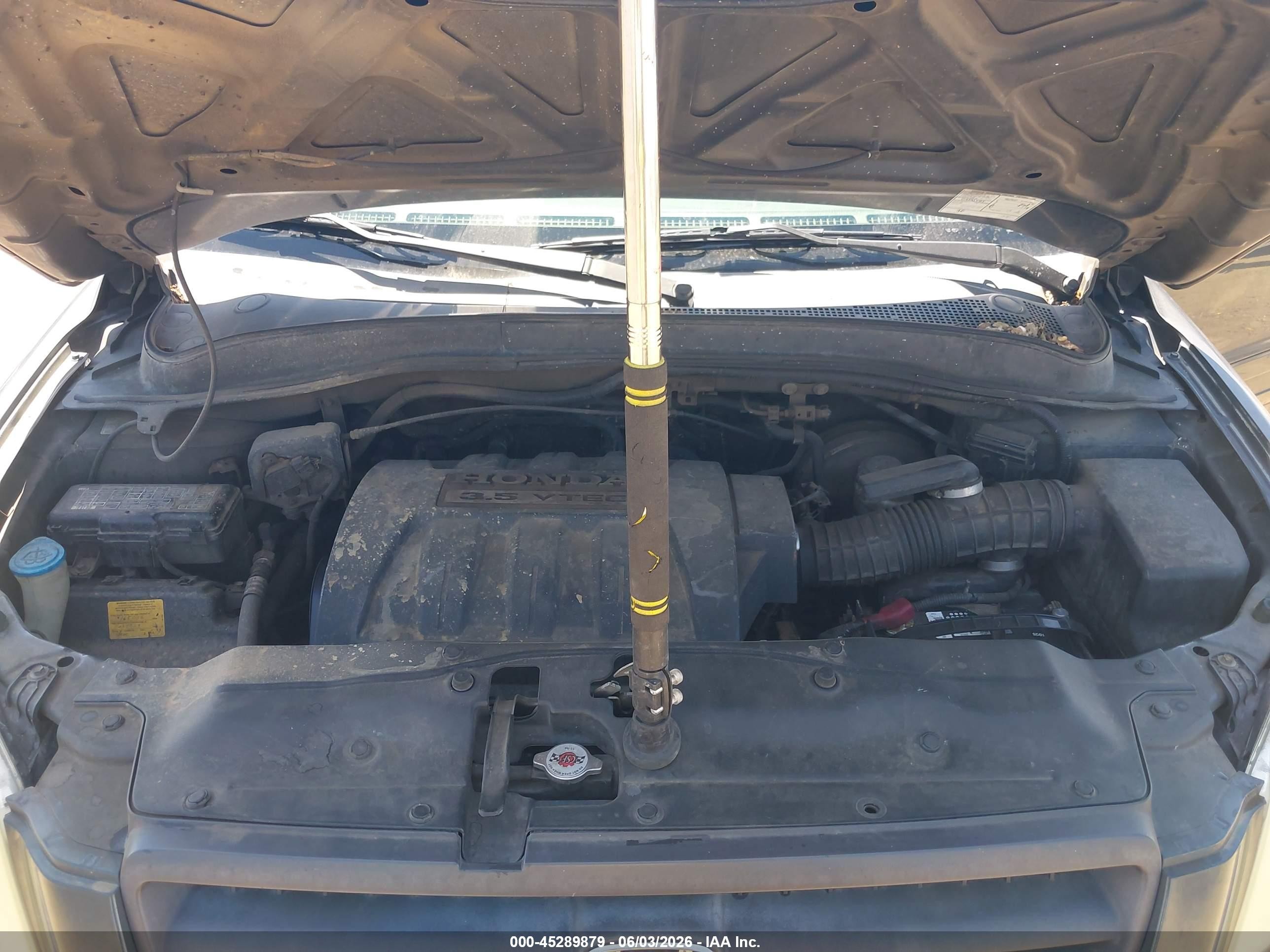 2005 Honda Pilot Ex-l Серый vin: 2HKYF18625H550519