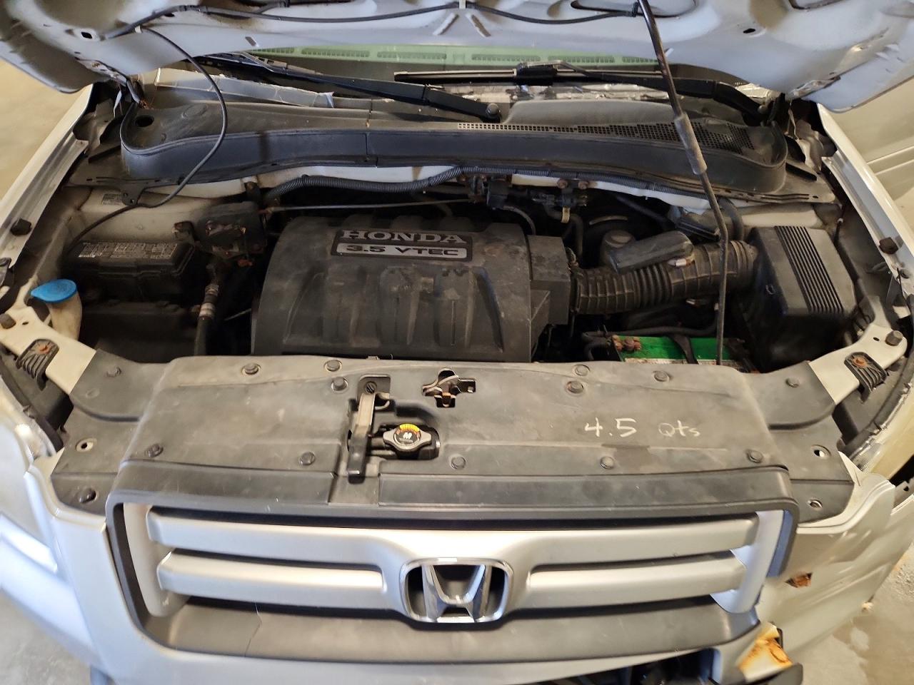 2007 Honda Pilot Exl Серебряный vin: 2HKYF18627H507401