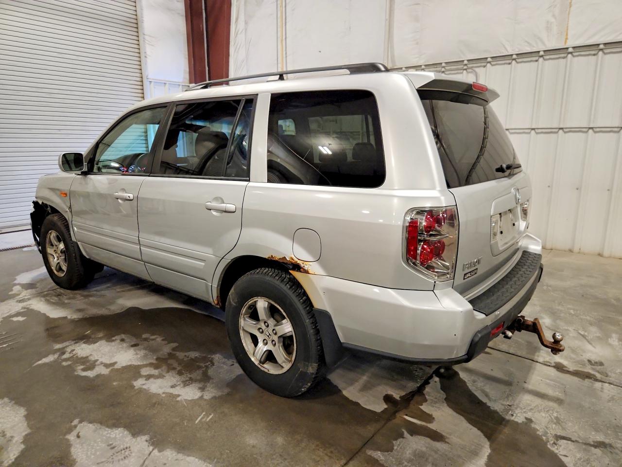 2007 Honda Pilot Exl Серебряный vin: 2HKYF18627H507401