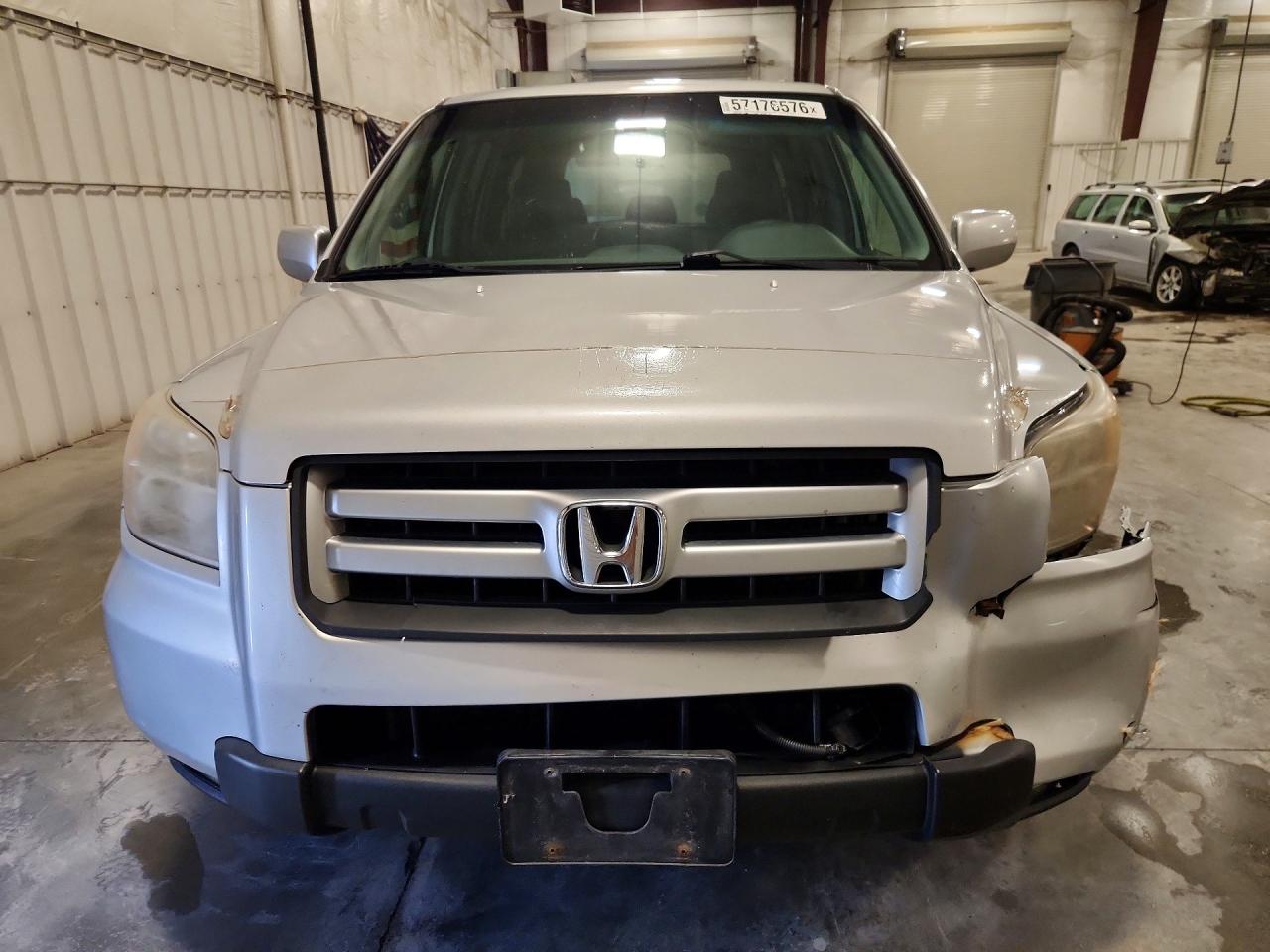 2007 Honda Pilot Exl Серебряный vin: 2HKYF18627H507401
