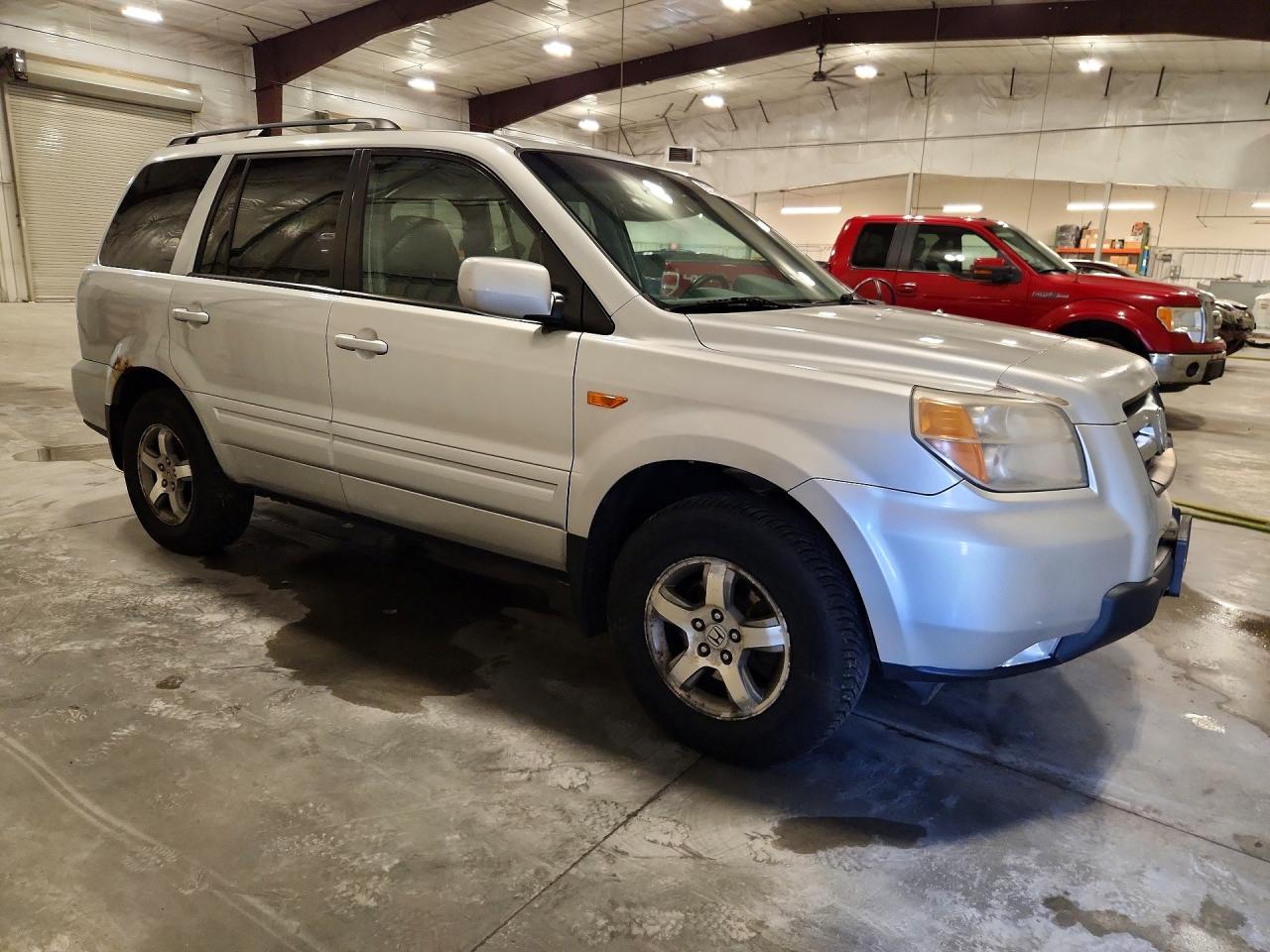 2007 Honda Pilot Exl Серебряный vin: 2HKYF18627H507401
