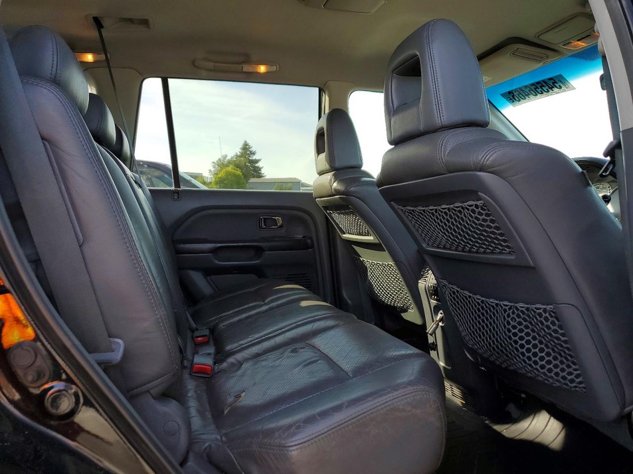 2003 Honda Pilot Exl Black vin: 2HKYF18633H505733