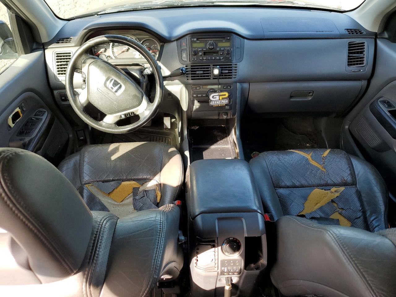 2003 Honda Pilot Exl Black vin: 2HKYF18633H505733