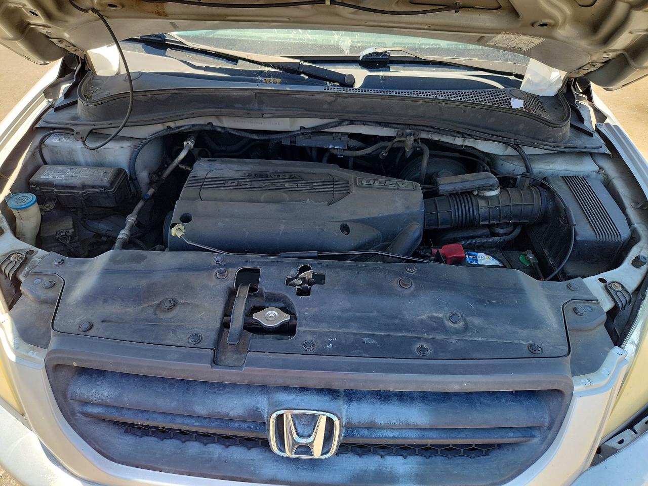 2003 Honda Pilot Exl Silver vin: 2HKYF18633H532544