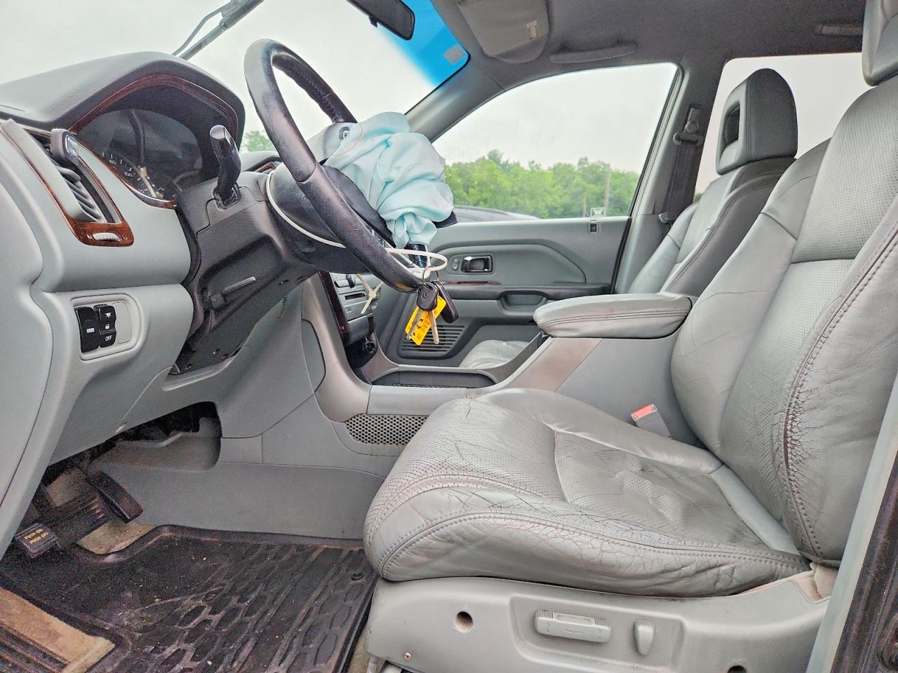 2003 Honda Pilot Exl Gray vin: 2HKYF18633H589438