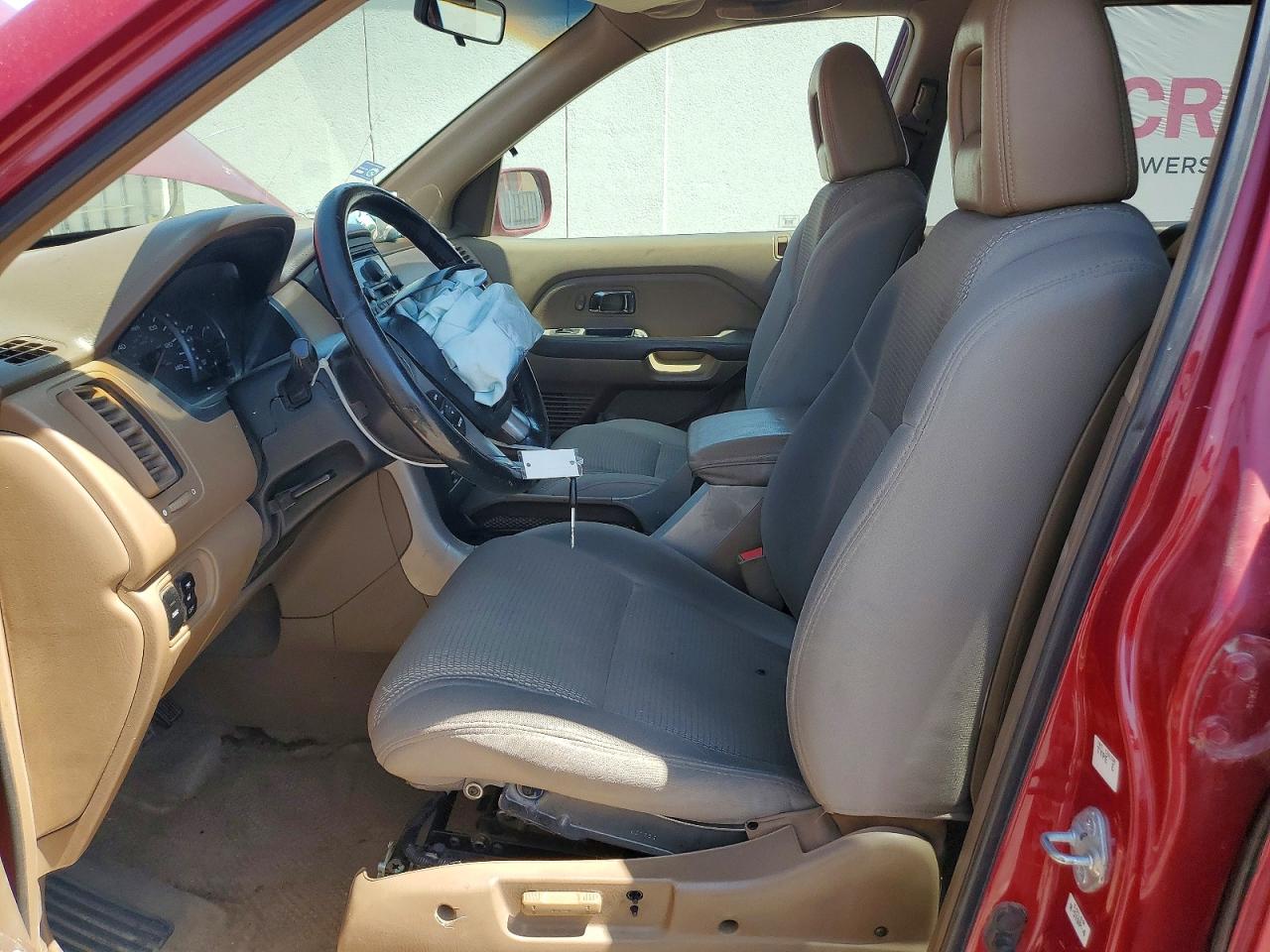 2004 Honda Pilot Exl Maroon vin: 2HKYF18634H619605