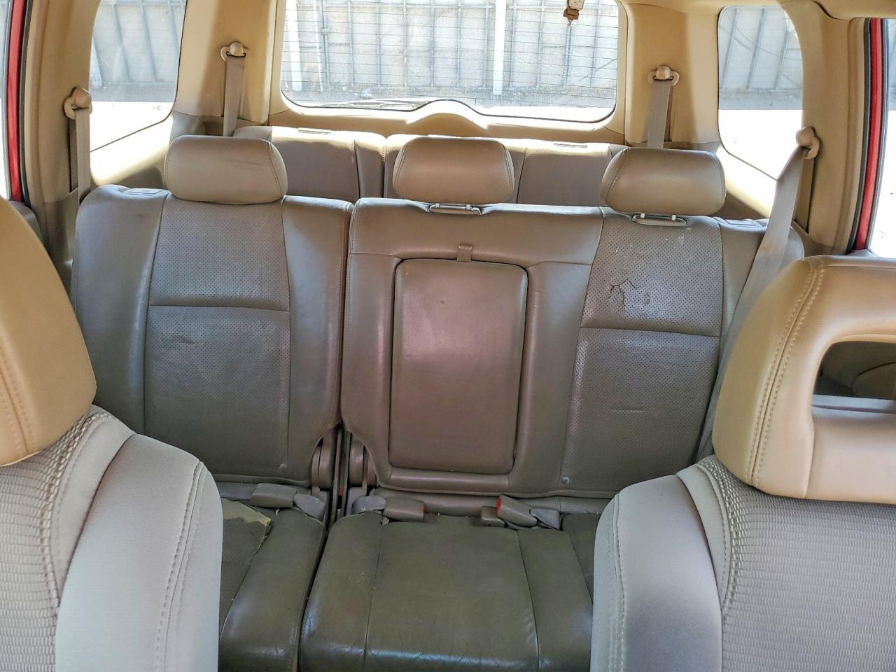 2004 Honda Pilot Exl Maroon vin: 2HKYF18634H619605