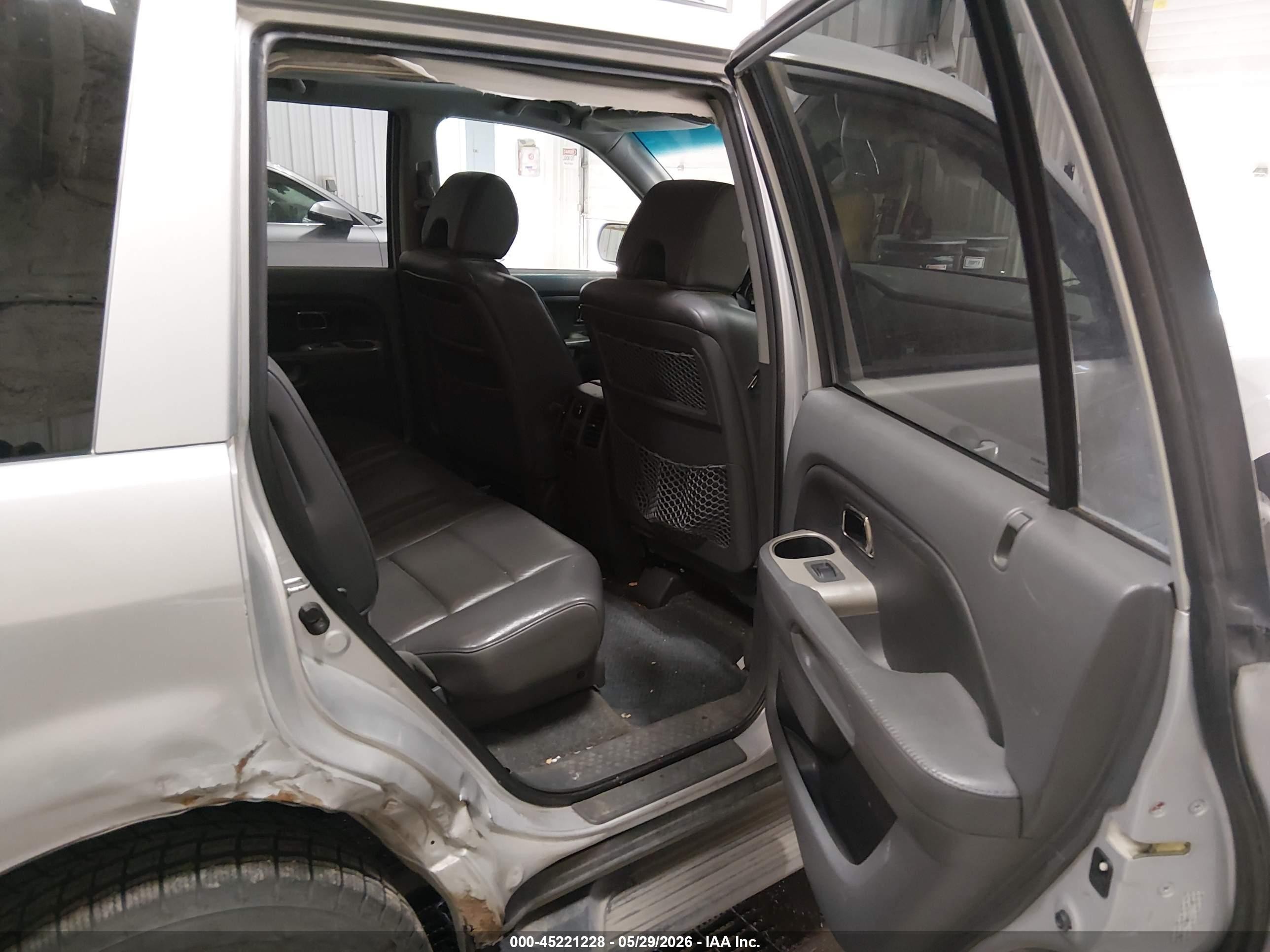 2006 Honda Pilot Ex-l Silver vin: 2HKYF18636H517160