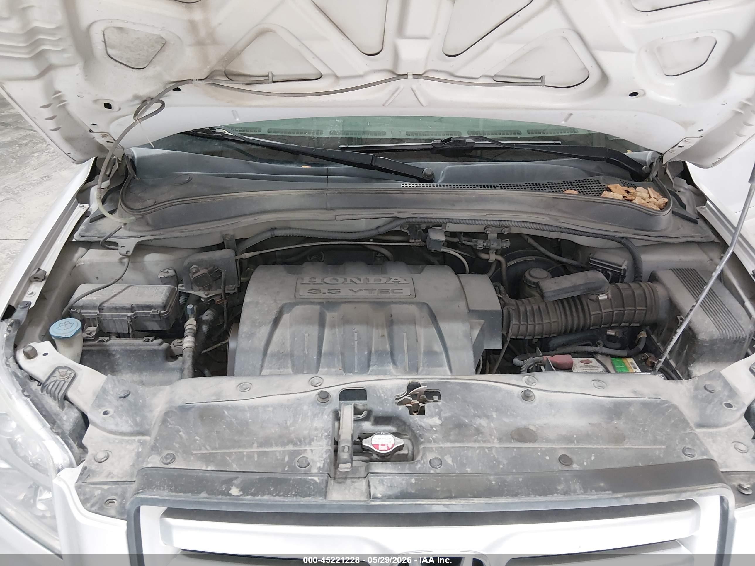 2006 Honda Pilot Ex-l Silver vin: 2HKYF18636H517160