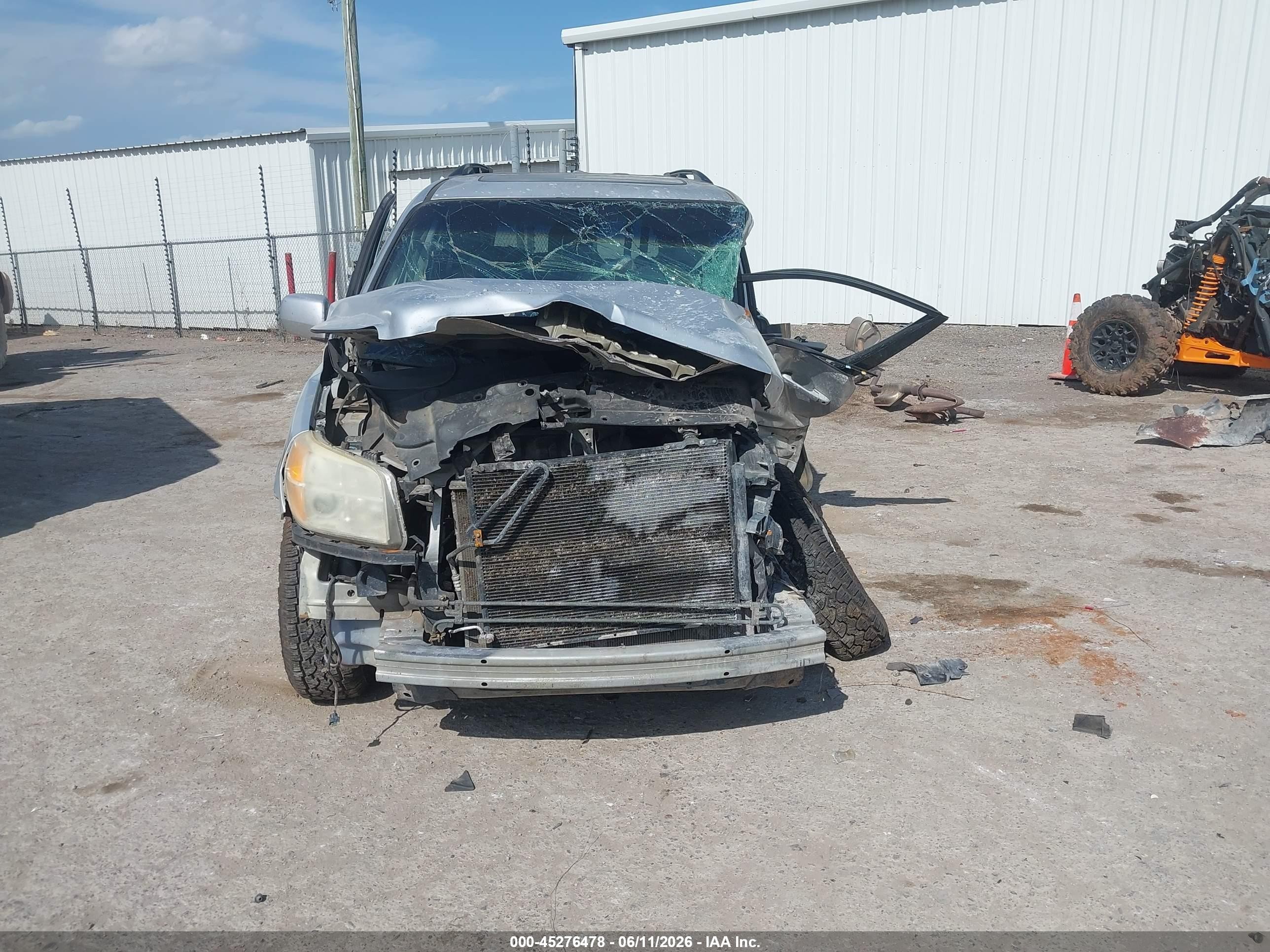2007 Honda Pilot Ex-l Silver vin: 2HKYF18637H515474