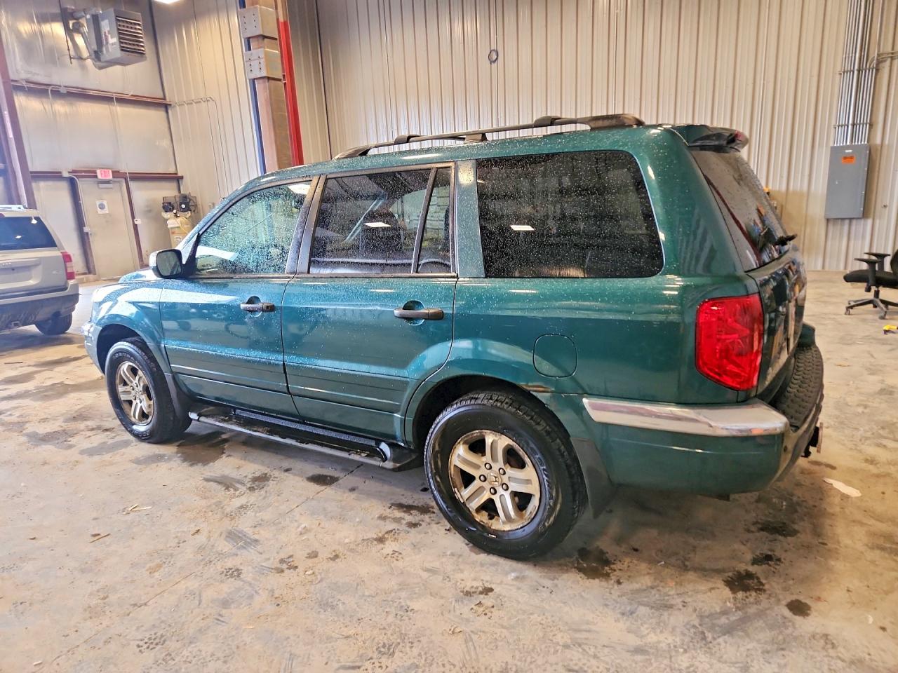 2003 Honda Pilot Exl Green vin: 2HKYF18643H503974
