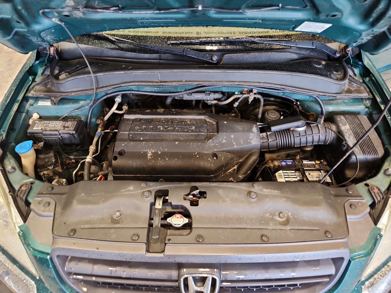 2003 Honda Pilot Exl Green vin: 2HKYF18643H503974