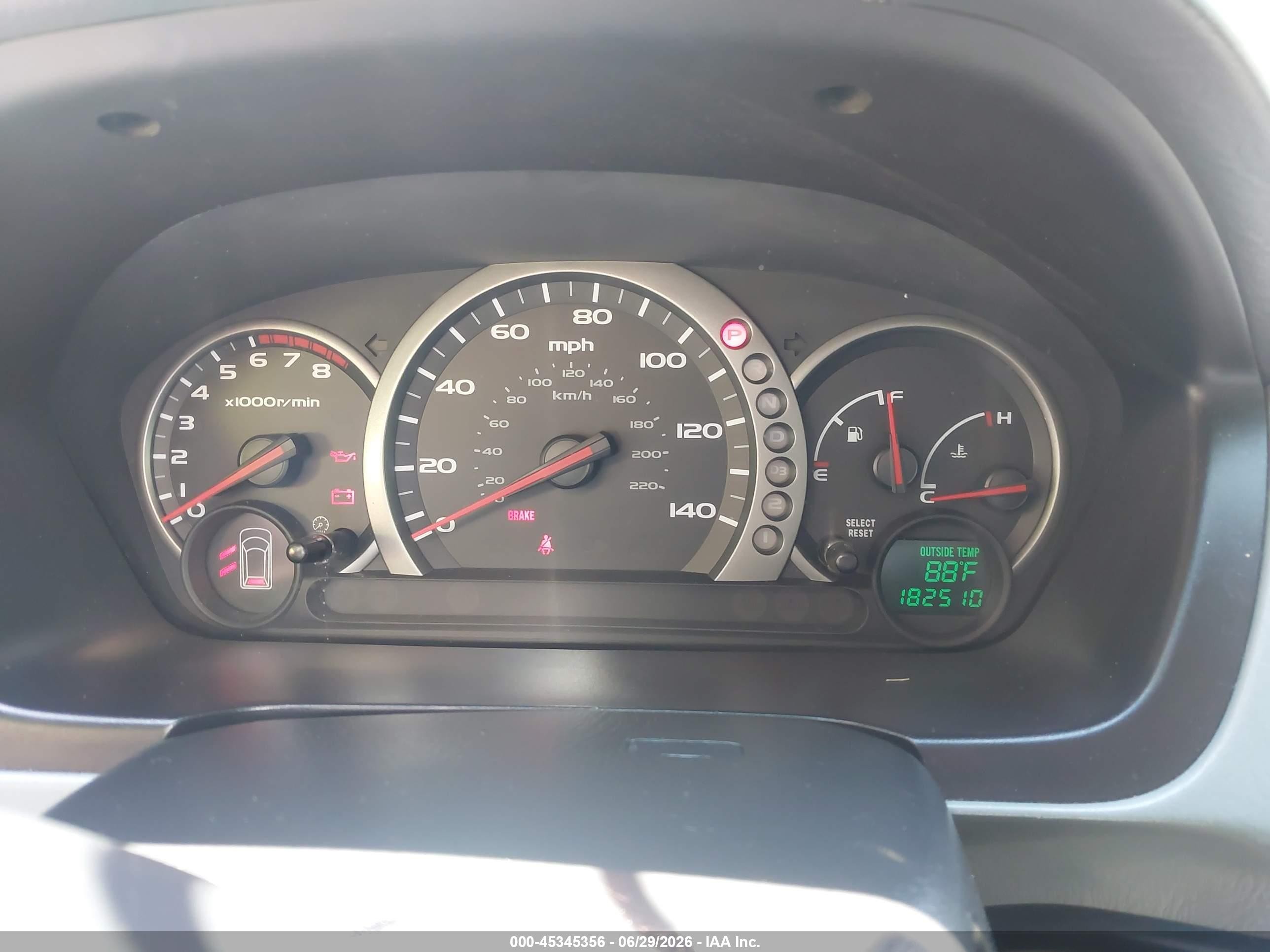 2003 Honda Pilot Ex-l Green vin: 2HKYF18643H578027