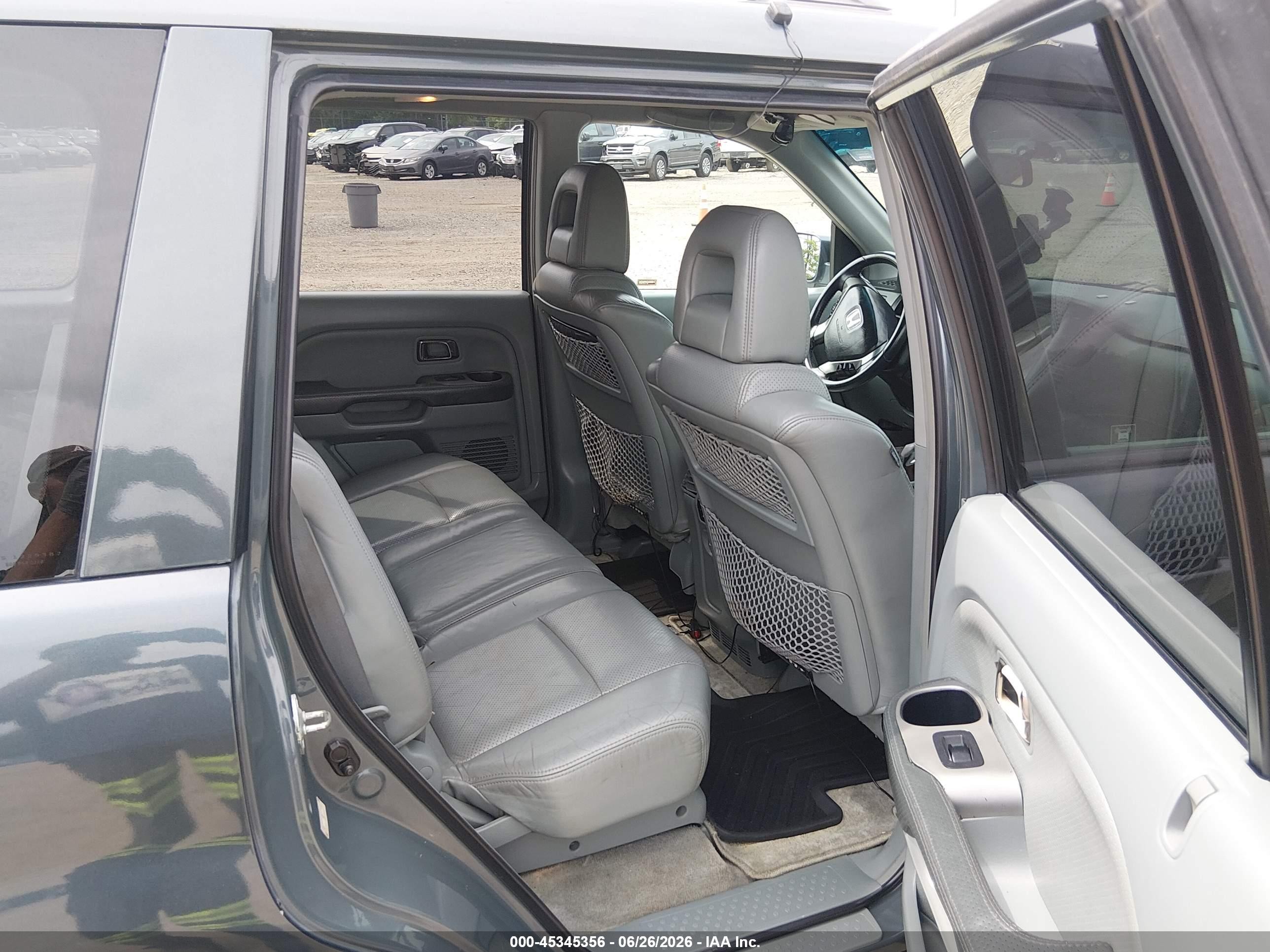 2003 Honda Pilot Ex-l Green vin: 2HKYF18643H578027