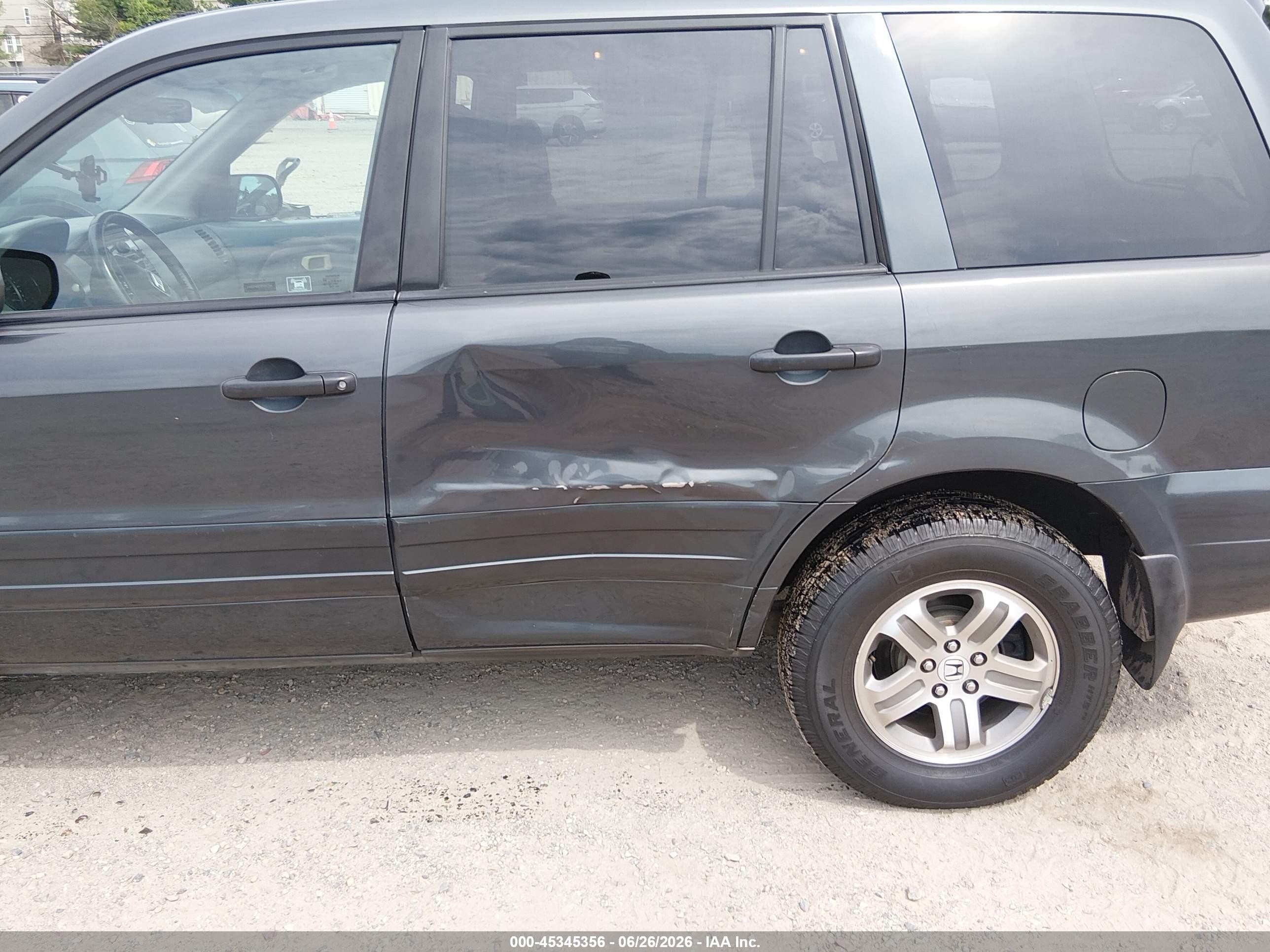 2003 Honda Pilot Ex-l Green vin: 2HKYF18643H578027