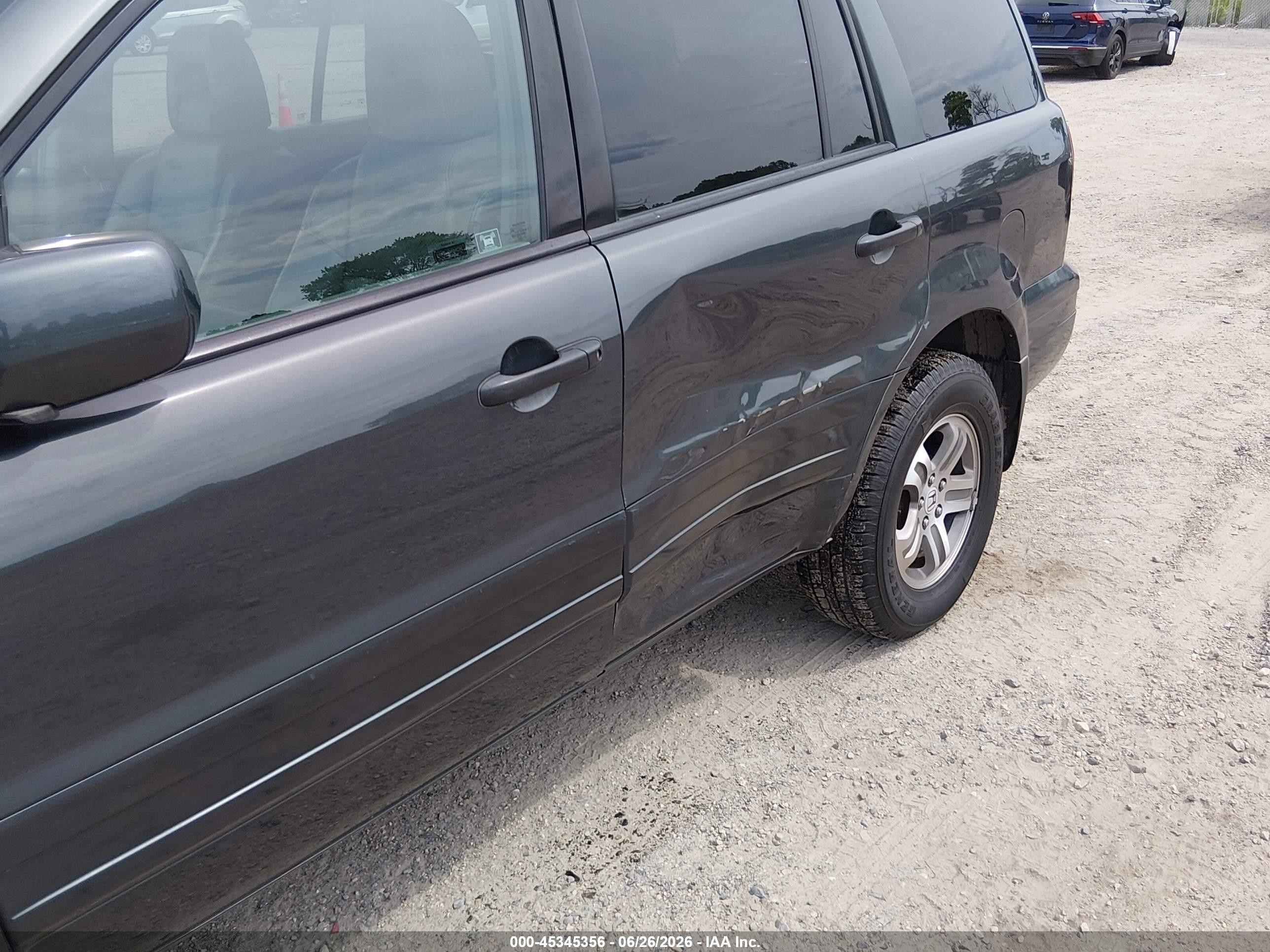 2003 Honda Pilot Ex-l Green vin: 2HKYF18643H578027